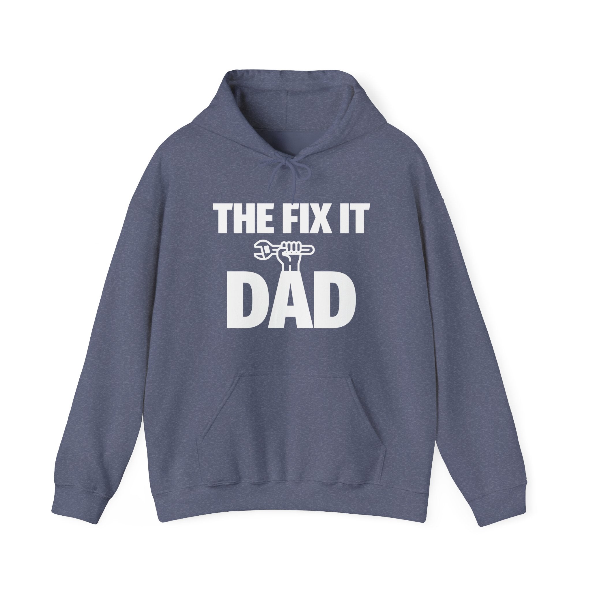 Dad Hoodie - The Fix It Dad | Hoodie by atgodanddesigns