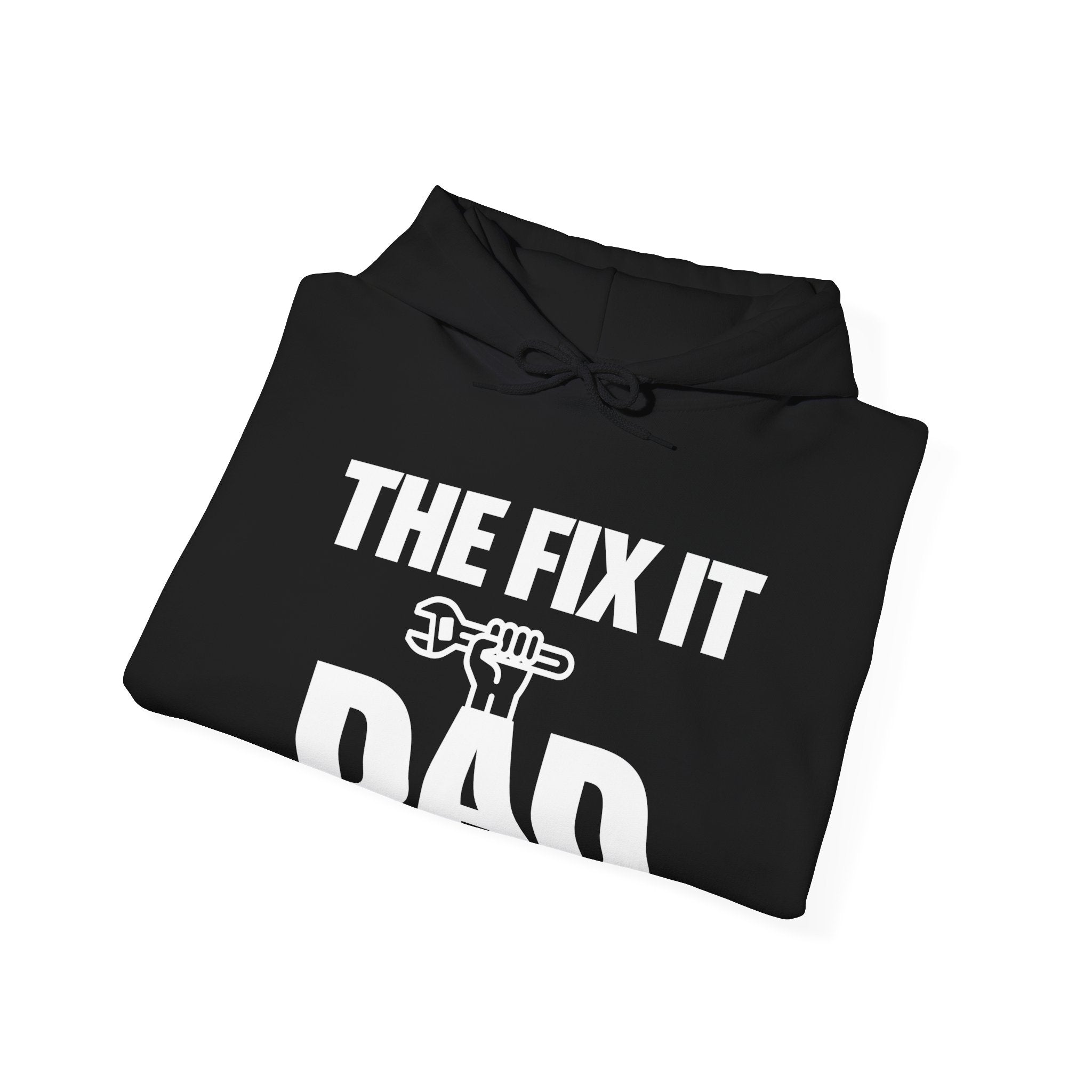 Dad Hoodie - The Fix It Dad | Hoodie by atgodanddesigns