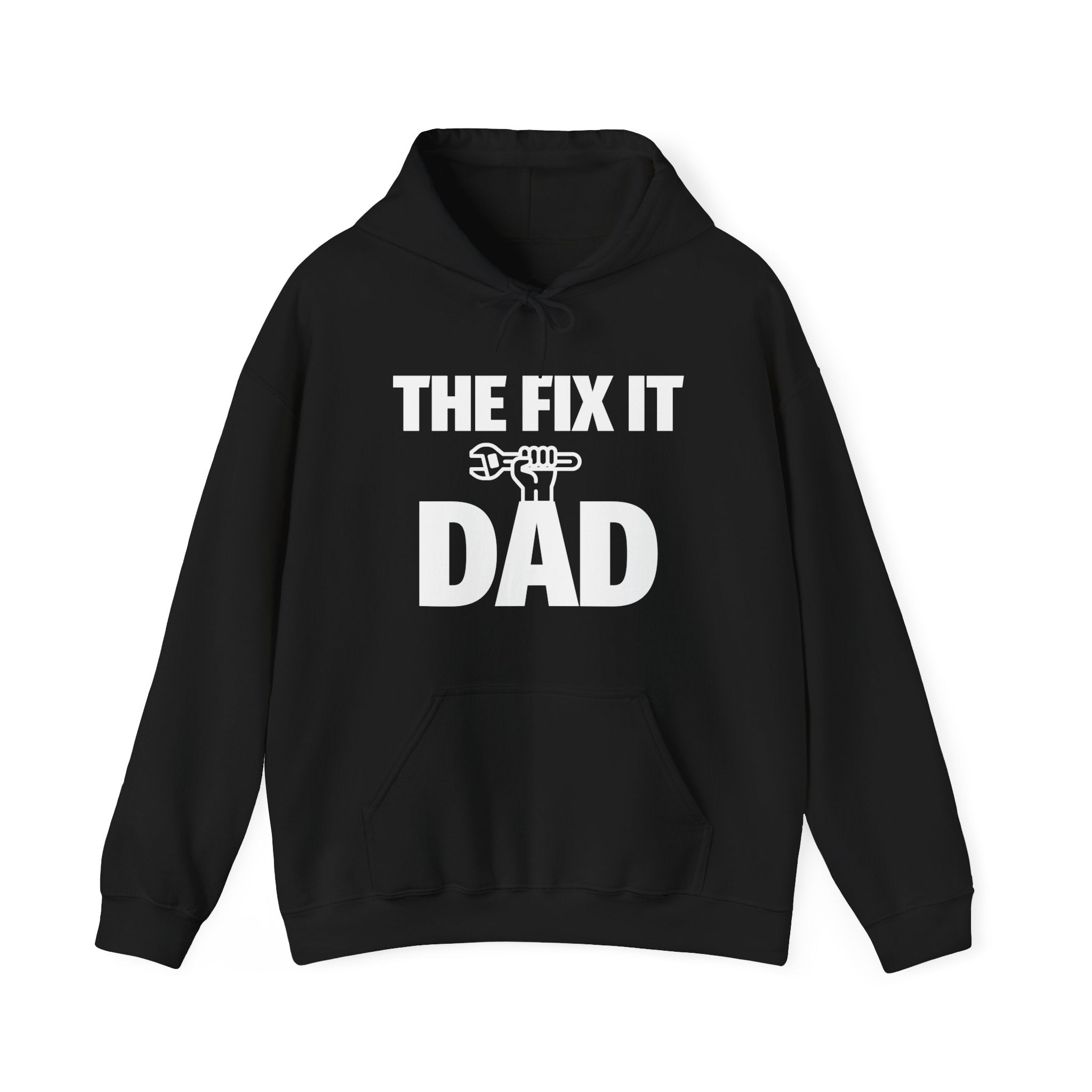 Dad Hoodie - The Fix It Dad | Hoodie by atgodanddesigns