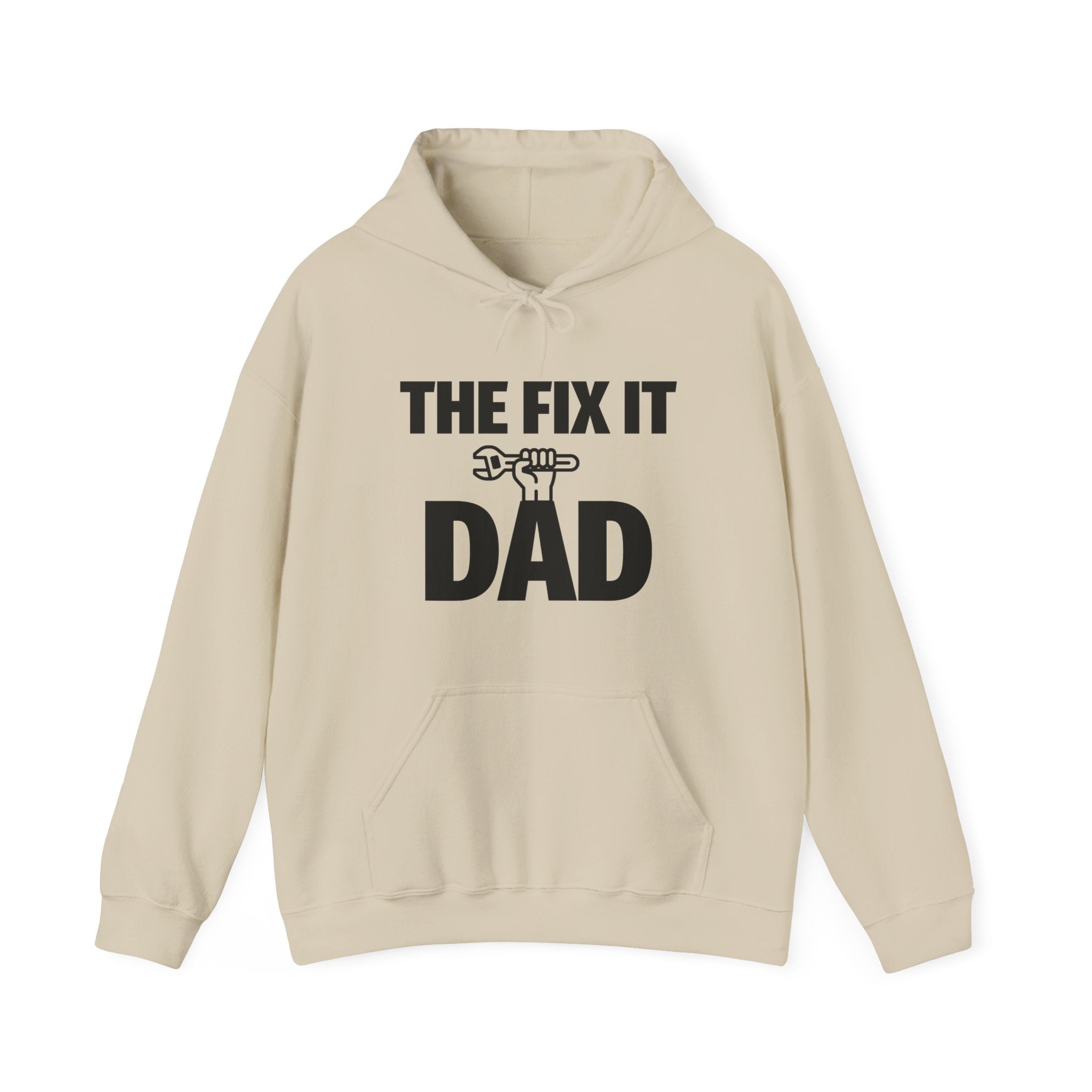 Dad Hoodie - The Fix It Dad | Hoodie by atgodanddesigns