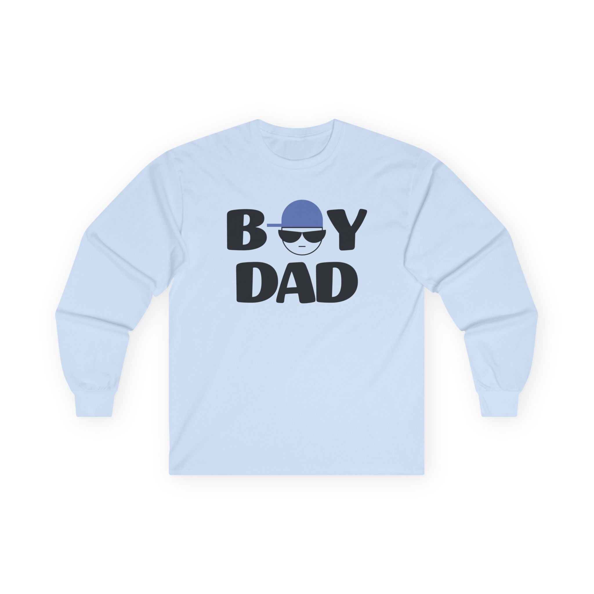 Dad Long Sleeve - Boy Dad | Long - sleeve by atgodanddesigns