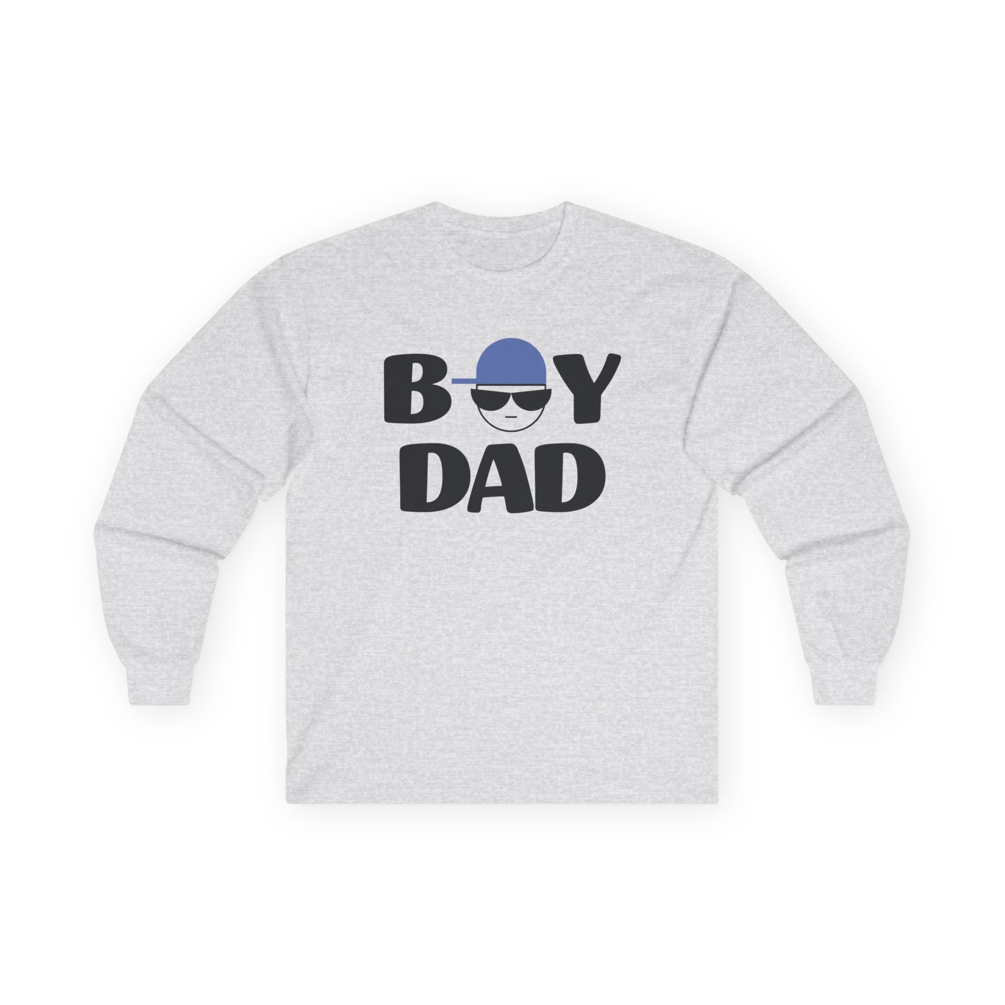 Dad Long Sleeve - Boy Dad | Long - sleeve by atgodanddesigns
