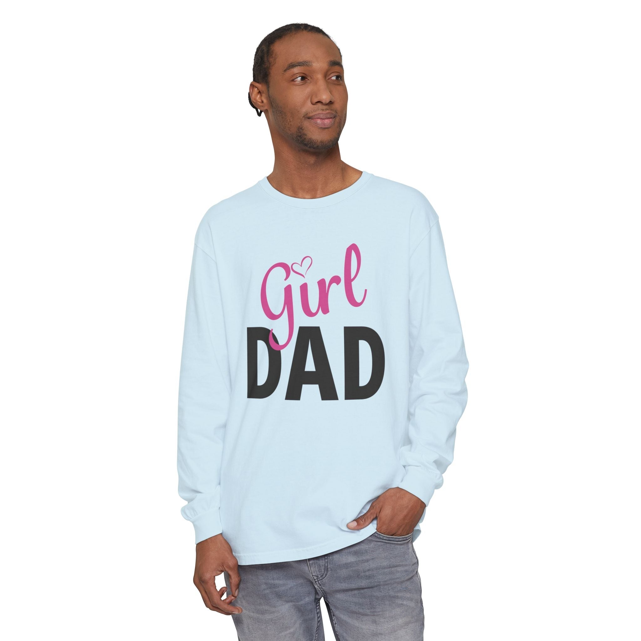 Dad Long Sleeve - Girl Dad | Long - sleeve by atgodanddesigns