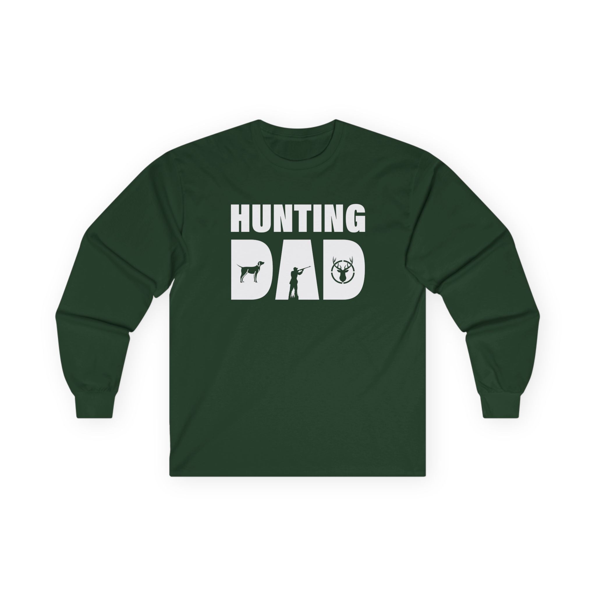 Dad Long Sleeve - Hunting Dad | Long - sleeve by atgodanddesigns