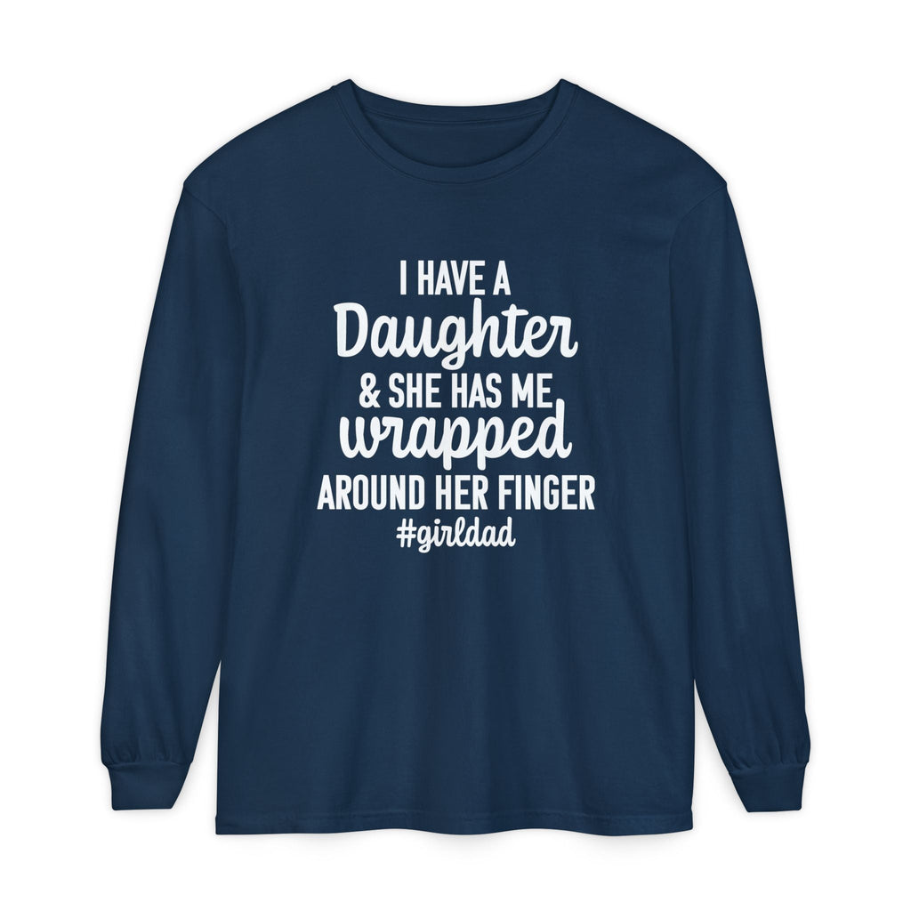 Dad Long Sleeve - I Have A Daughter | Long - sleeve by atgodanddesigns