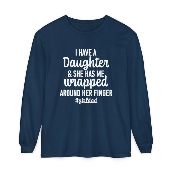 Dad Long Sleeve - I Have A Daughter | Long - sleeve by atgodanddesigns