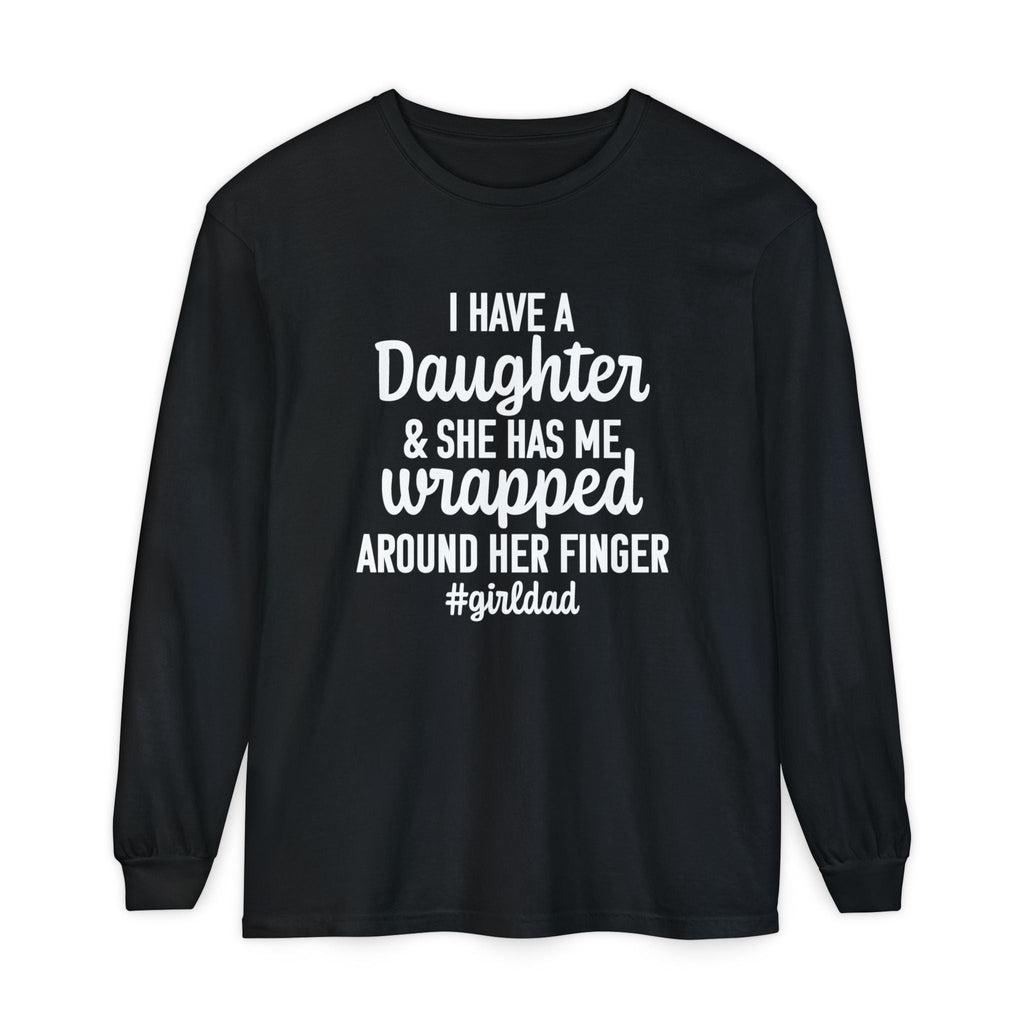 Dad Long Sleeve - I Have A Daughter | Long - sleeve by atgodanddesigns