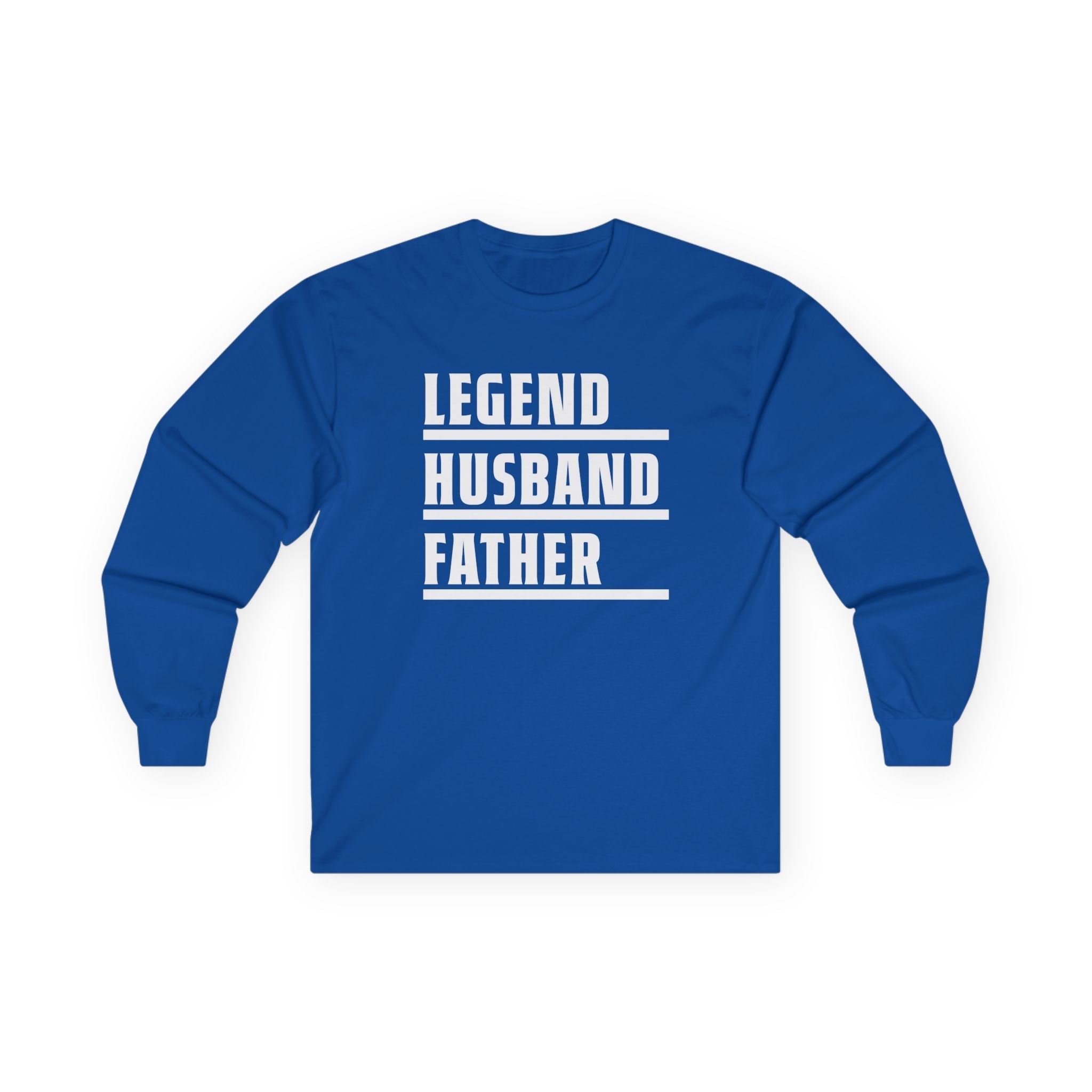 Dad Long Sleeve - Legend Husband Father | Long - sleeve by atgodanddesigns