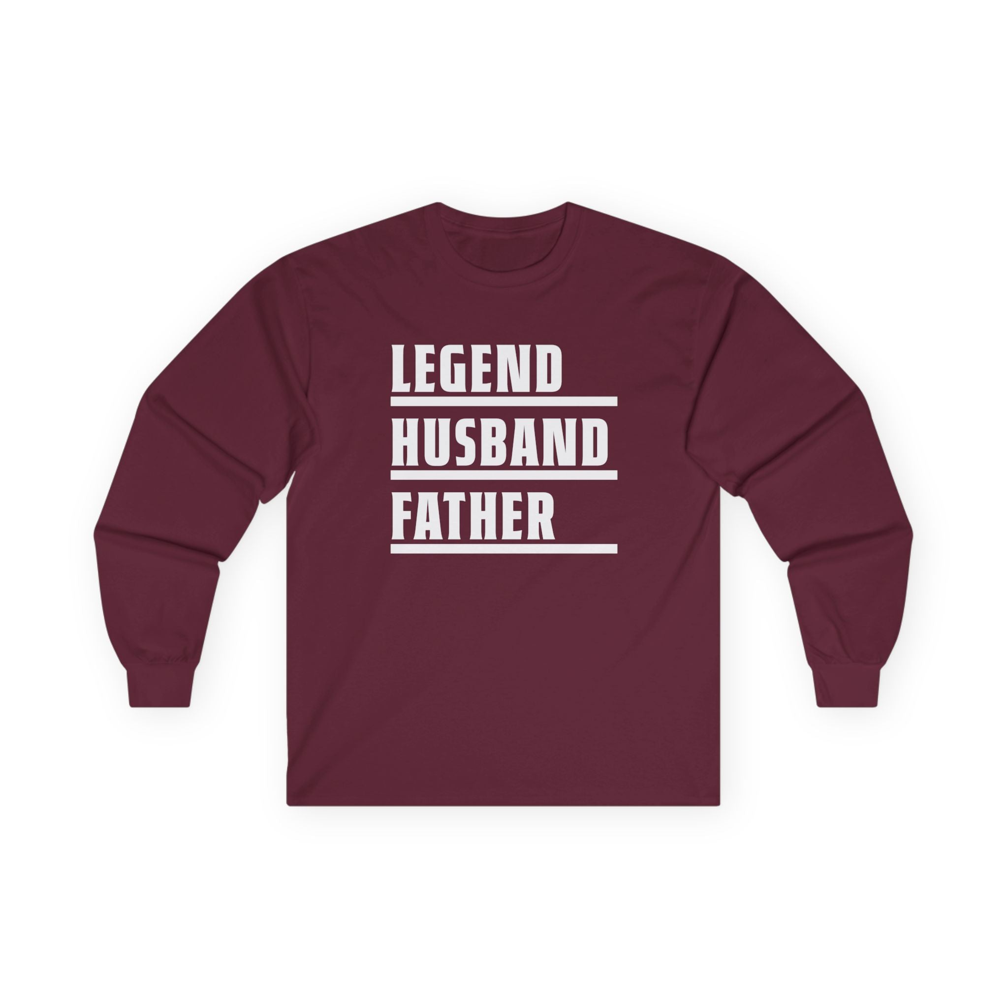 Dad Long Sleeve - Legend Husband Father | Long - sleeve by atgodanddesigns
