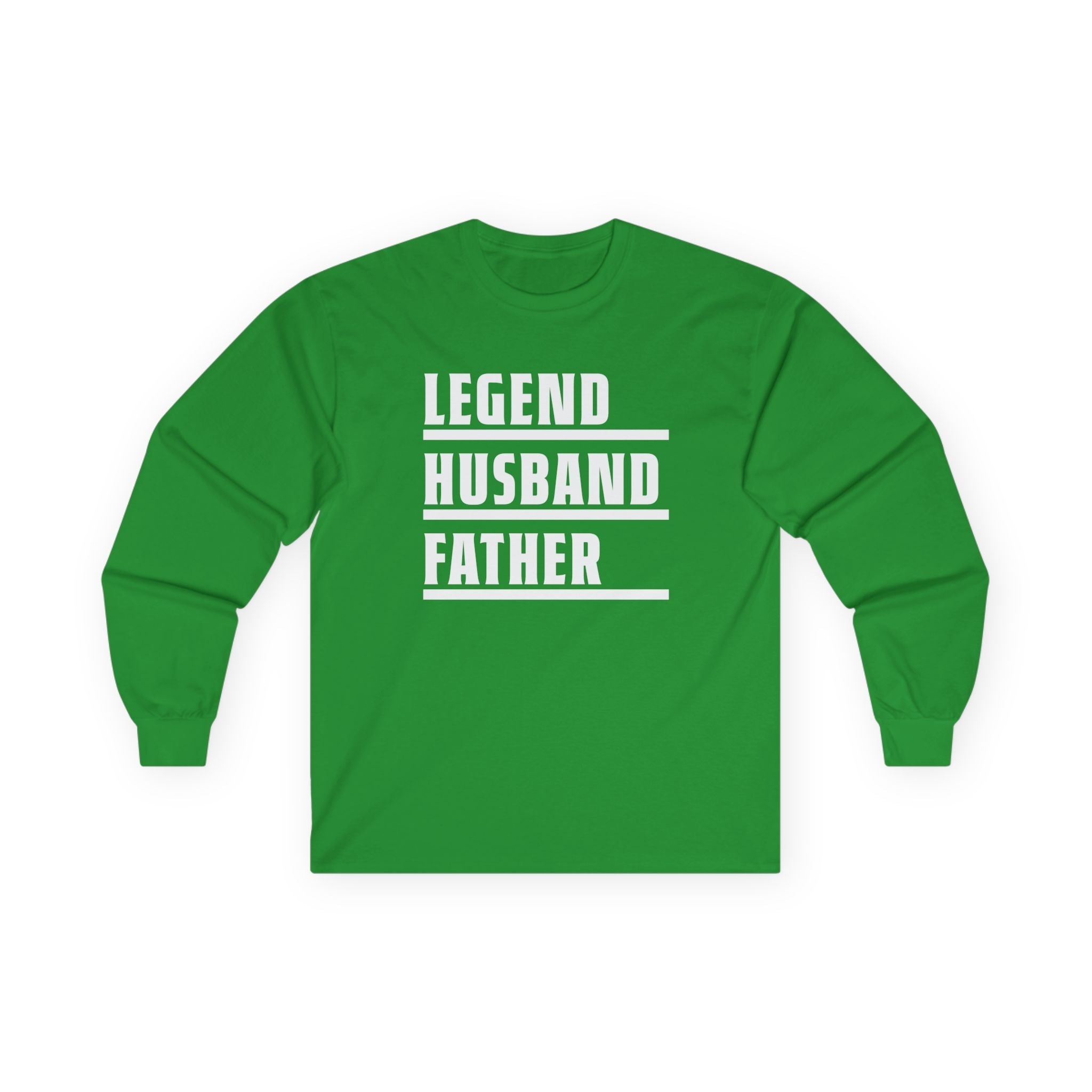 Dad Long Sleeve - Legend Husband Father | Long - sleeve by atgodanddesigns