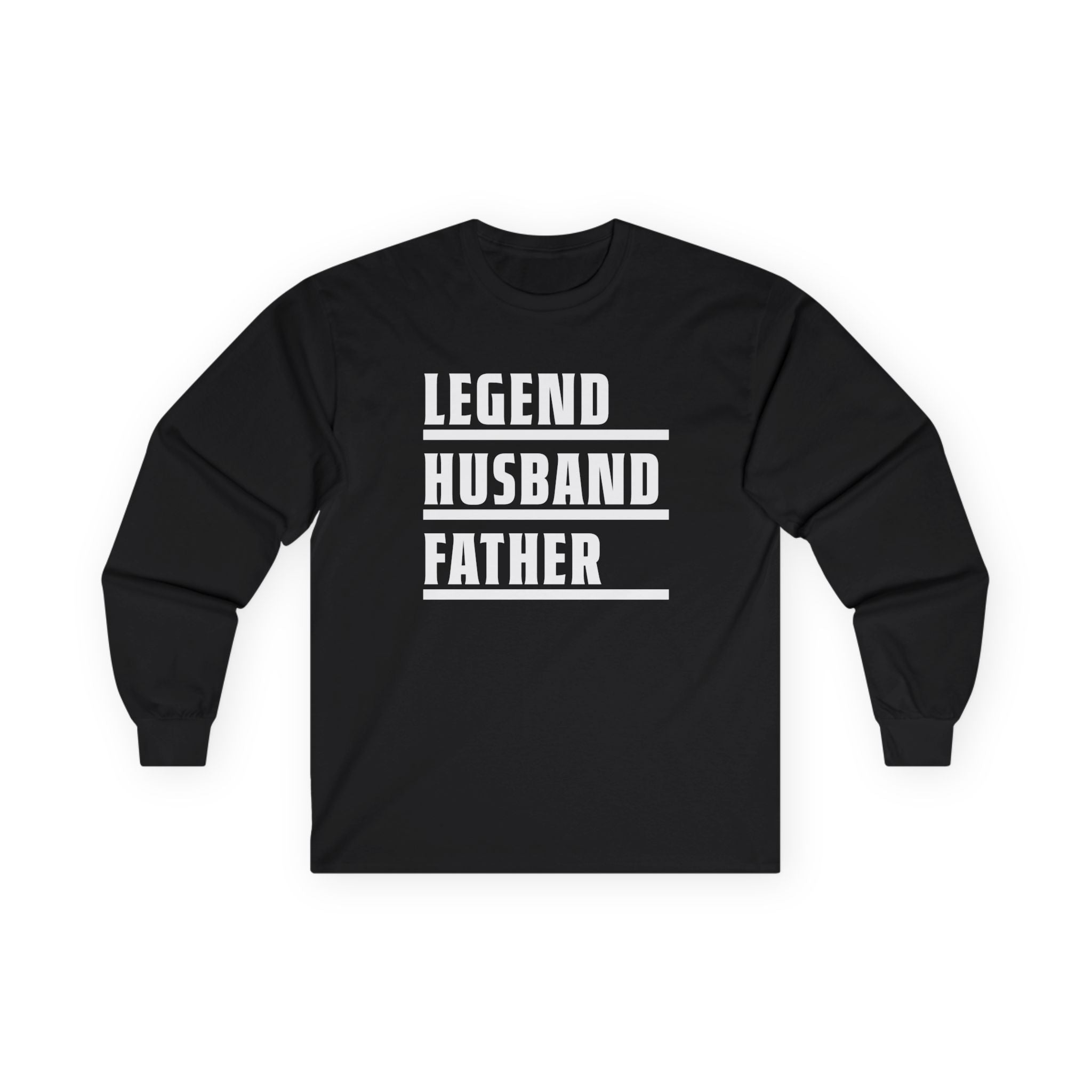 Dad Long Sleeve - Legend Husband Father | Long - sleeve by atgodanddesigns