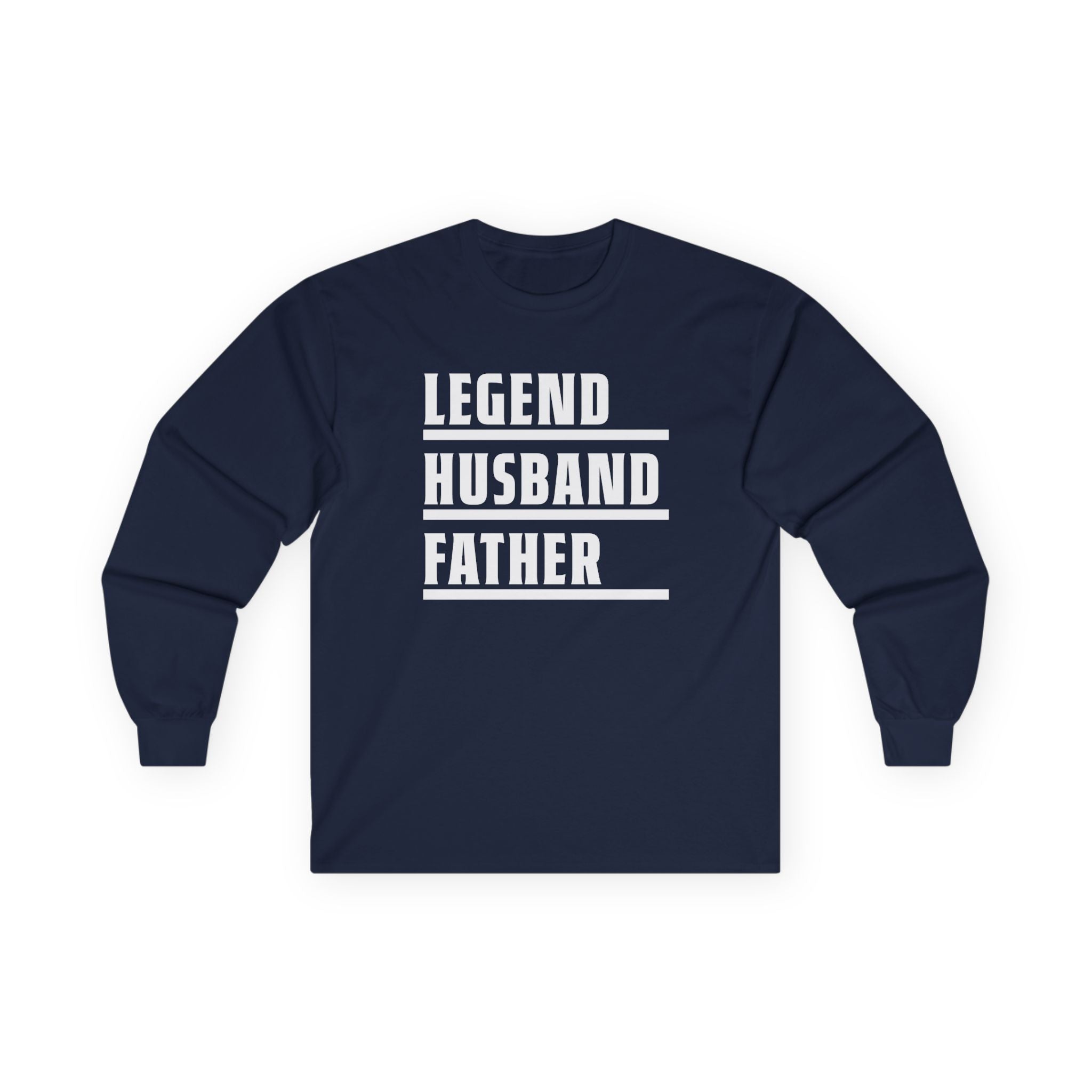 Dad Long Sleeve - Legend Husband Father | Long - sleeve by atgodanddesigns