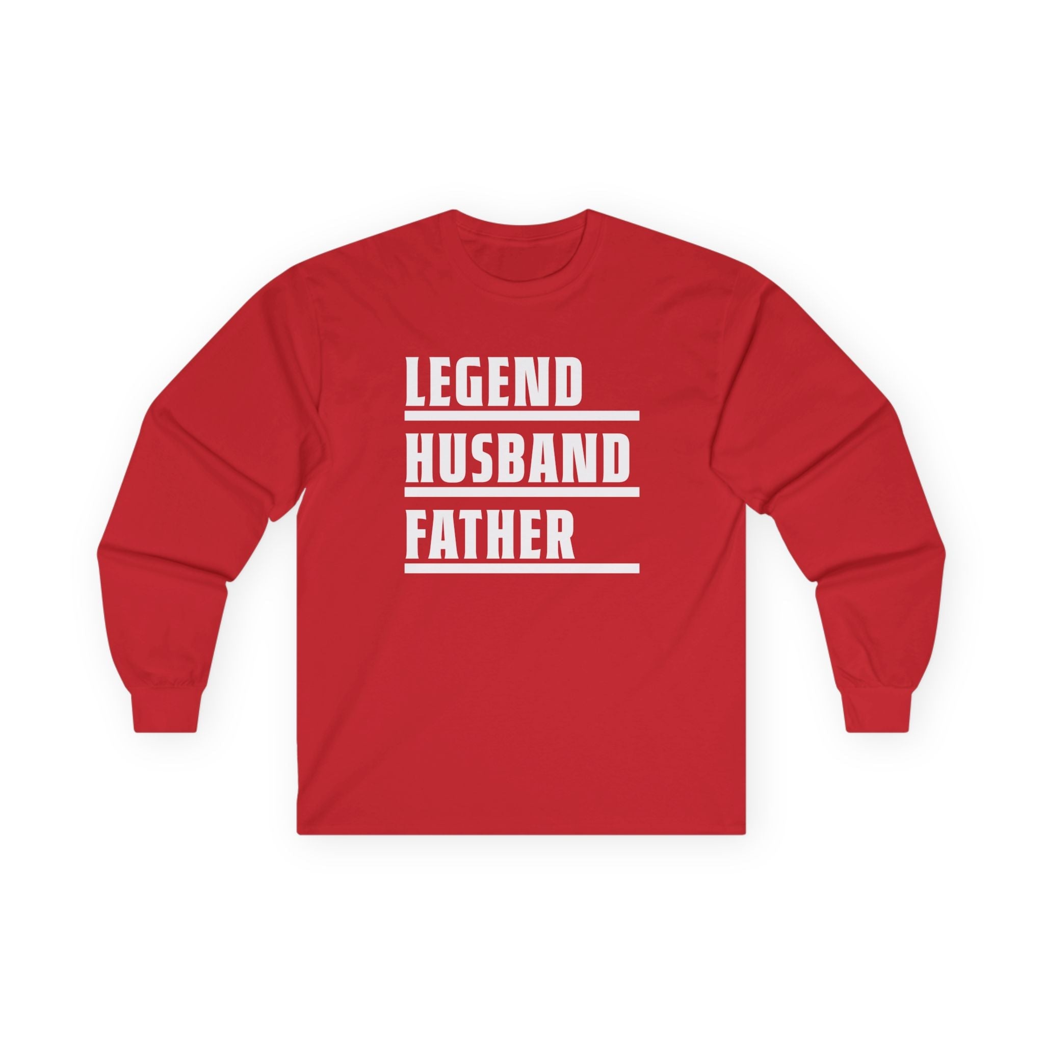 Dad Long Sleeve - Legend Husband Father | Long - sleeve by atgodanddesigns
