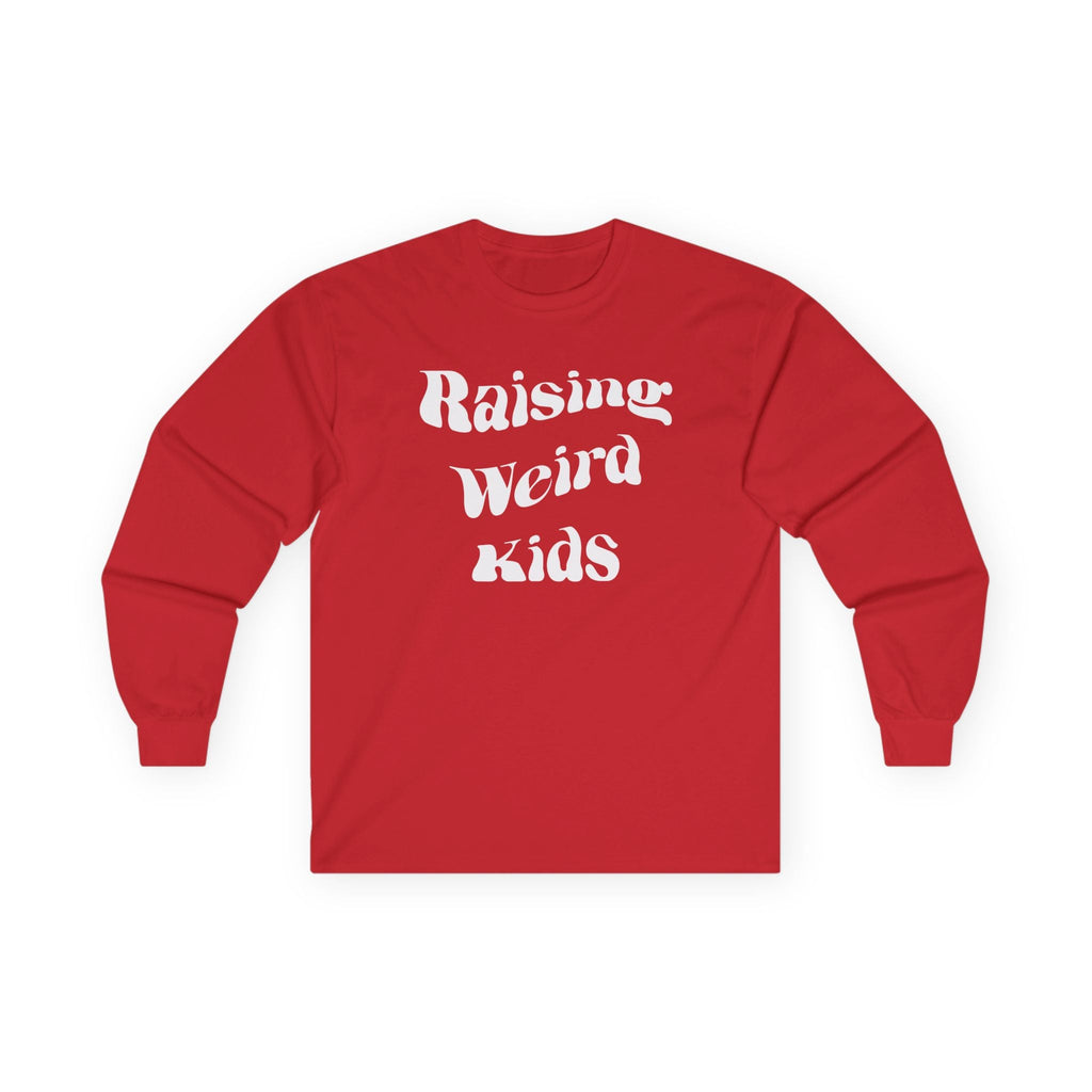 Dad Long Sleeve - Raising Weird Kids | Long - sleeve by atgodanddesigns