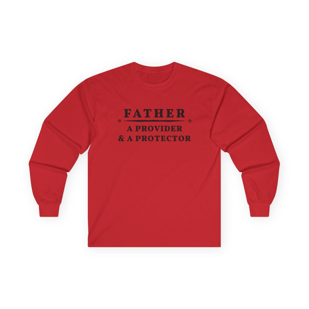 Dad Long Sleeve T-Shirt - Father | Long - sleeve by atgodanddesigns