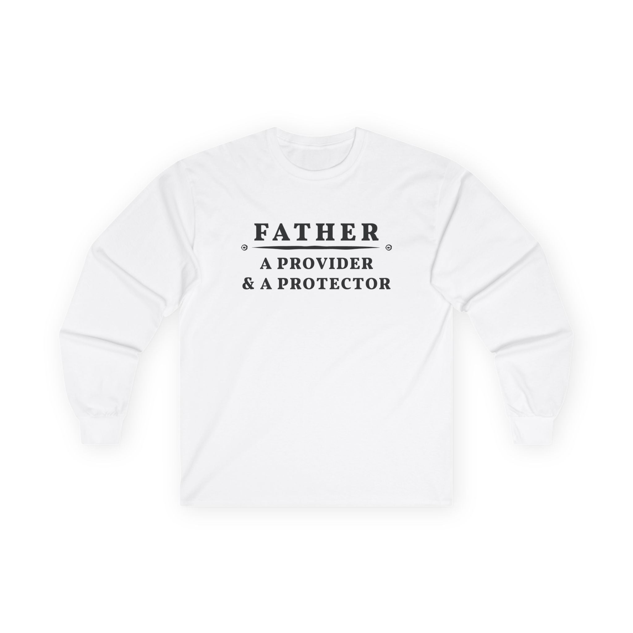 Dad Long Sleeve T-Shirt - Father | Long - sleeve by atgodanddesigns