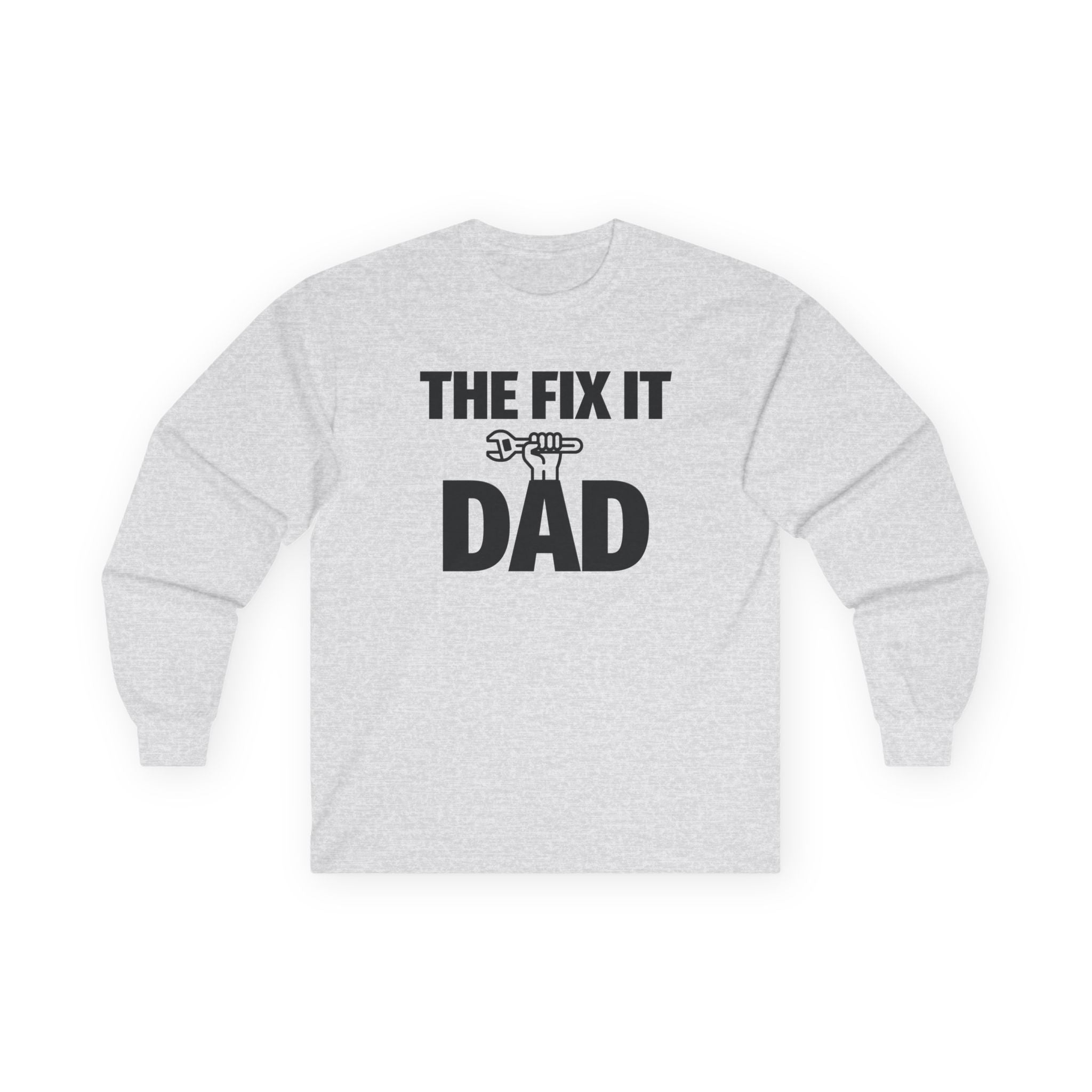 Dad Long Sleeve Tee - The Fix It Dad | Long - sleeve by atgodanddesigns