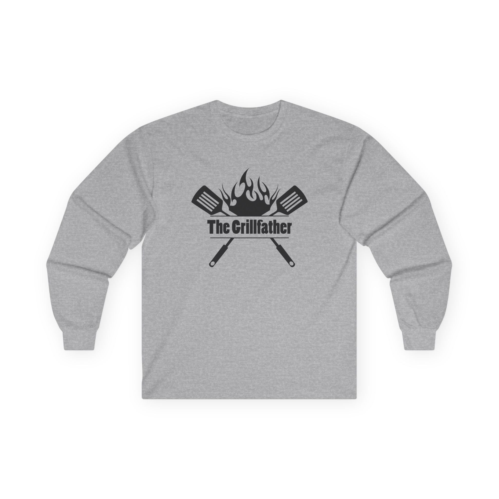 Dad Long Sleeve - The Grillfather | Long - sleeve by atgodanddesigns