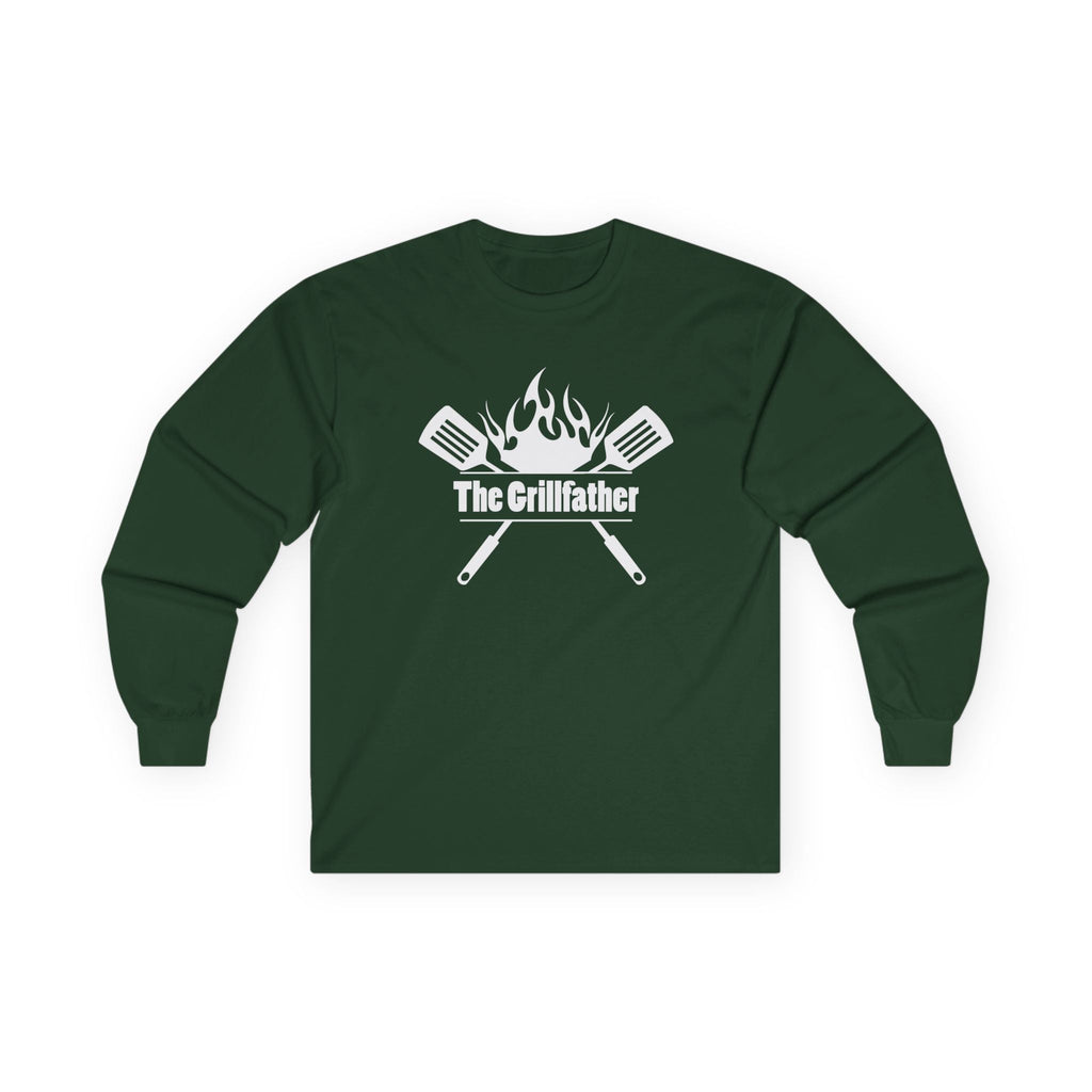 Dad Long Sleeve - The Grillfather | Long - sleeve by atgodanddesigns
