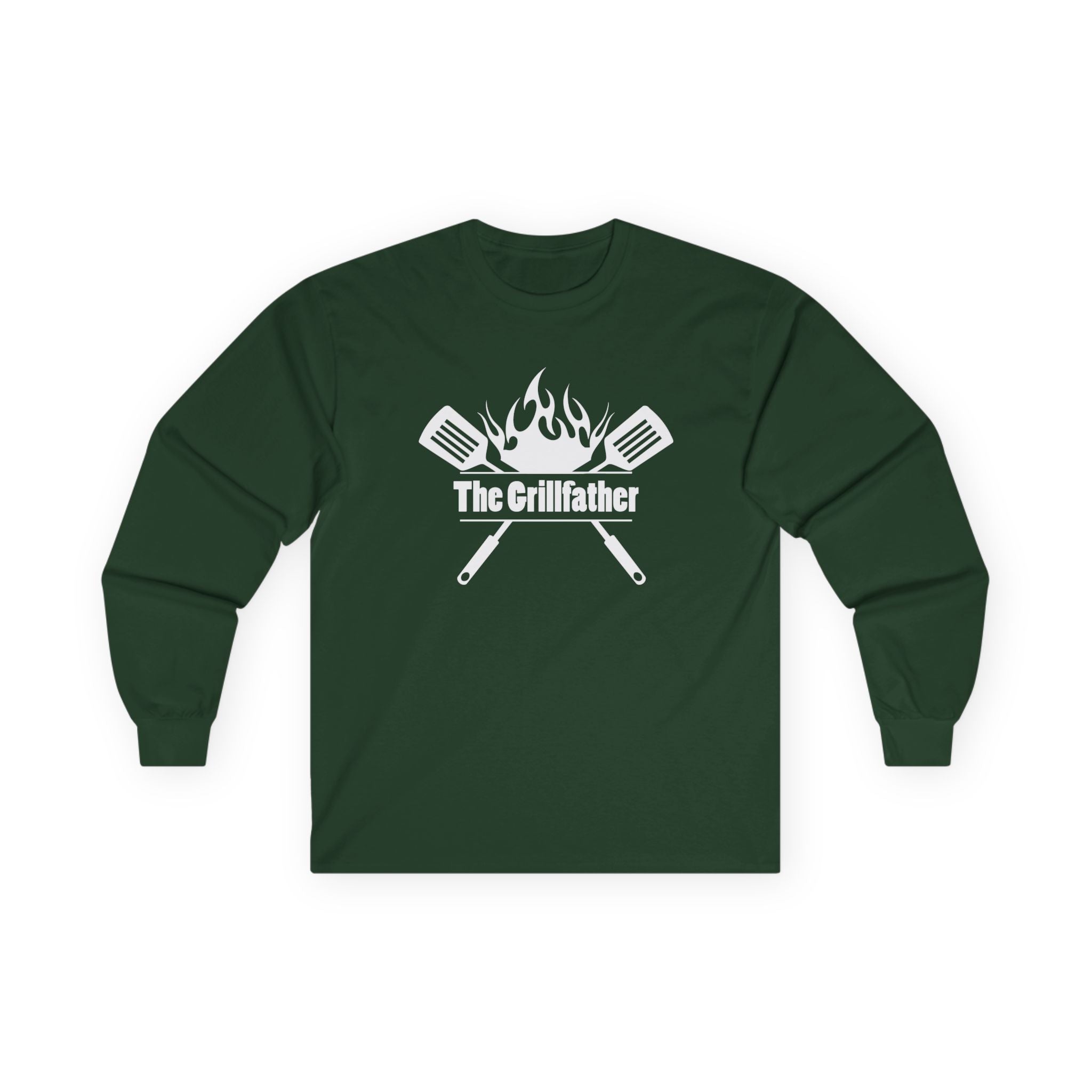 Dad Long Sleeve - The Grillfather | Long - sleeve by atgodanddesigns