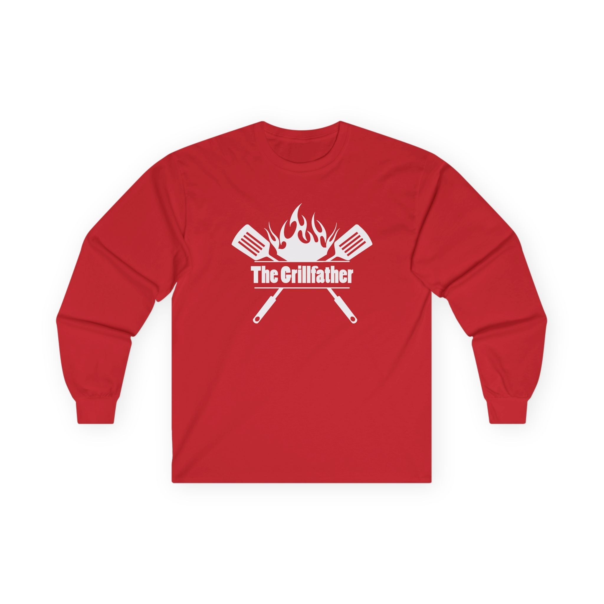 Dad Long Sleeve - The Grillfather | Long - sleeve by atgodanddesigns
