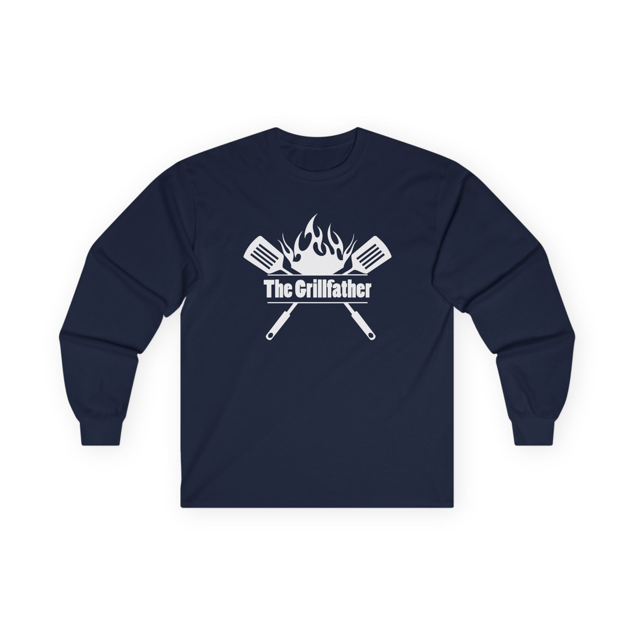 Dad Long Sleeve - The Grillfather | Long - sleeve by atgodanddesigns