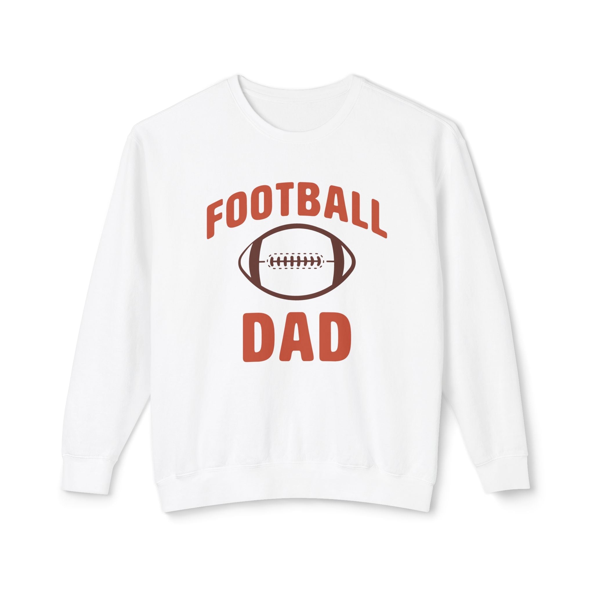 Dad Sweatshirt - Football Dad | Sweatshirt by atgodanddesigns