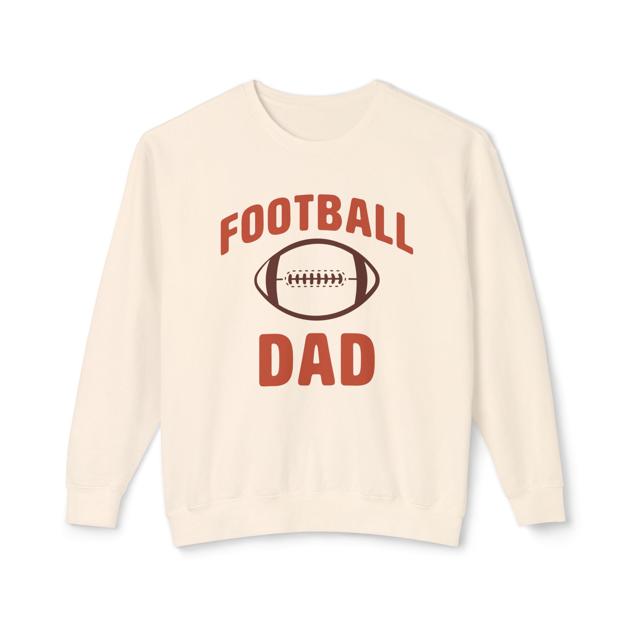 Dad Sweatshirt - Football Dad | Sweatshirt by atgodanddesigns