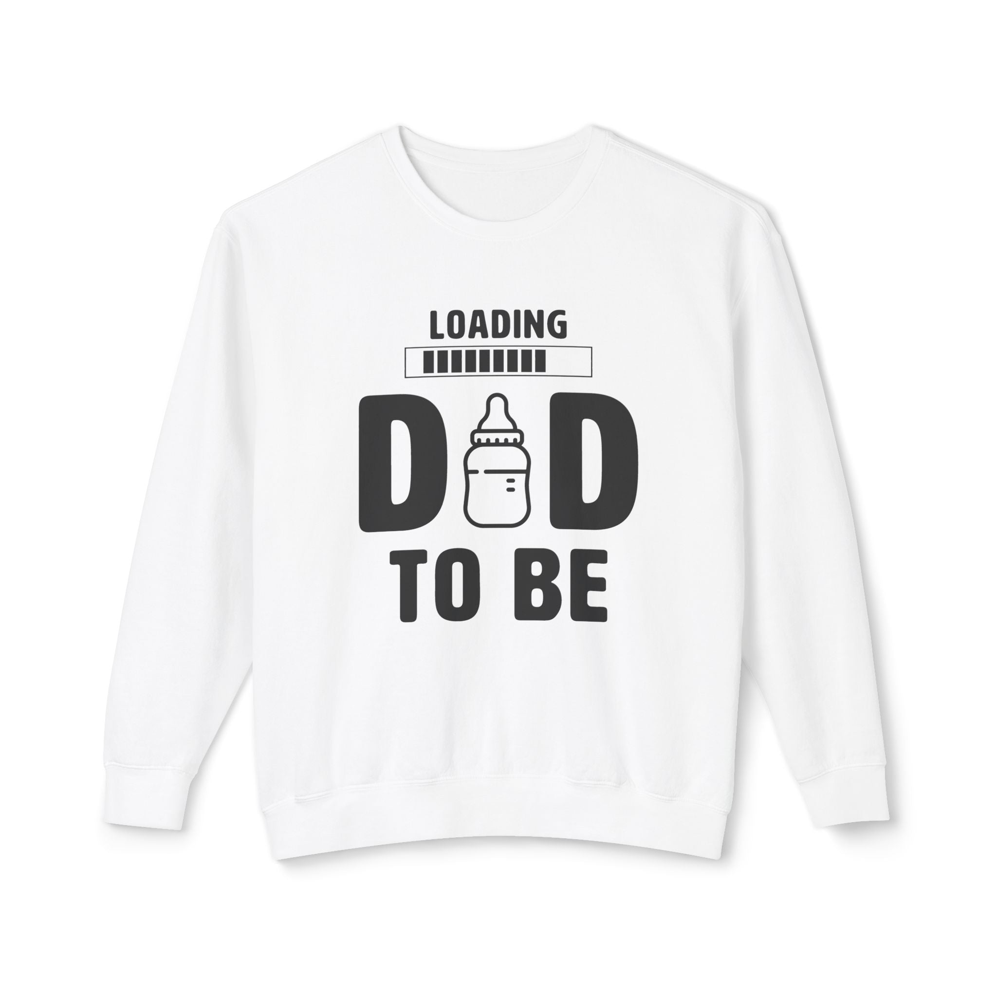 Dad Sweatshirt - Loading Dad To Be | Sweatshirt by atgodanddesigns