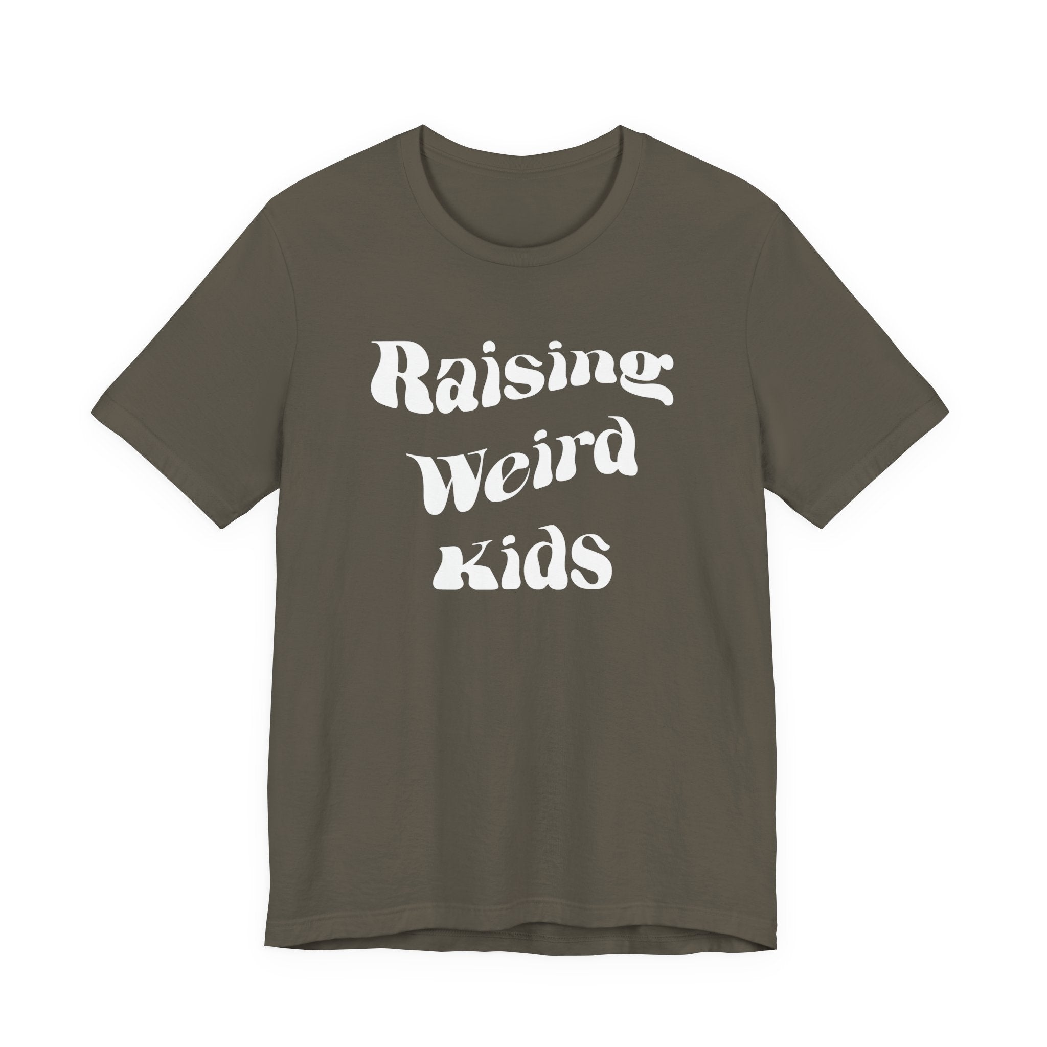 Dad T-Shirt - Raising Weird Kids | T-Shirt by atgodanddesigns