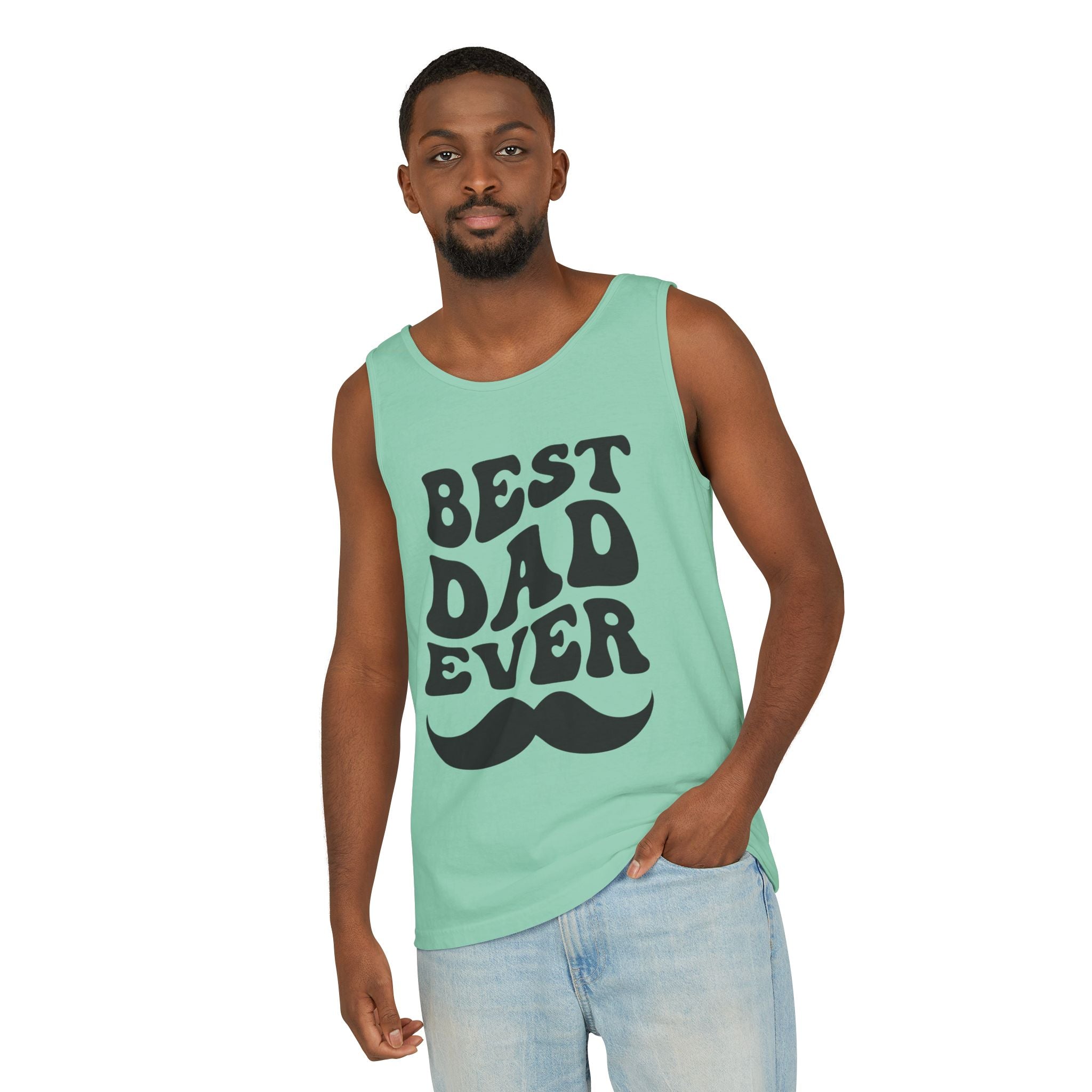 Dad Tank Top - Best Dad Ever | Tank Top by atgodanddesigns