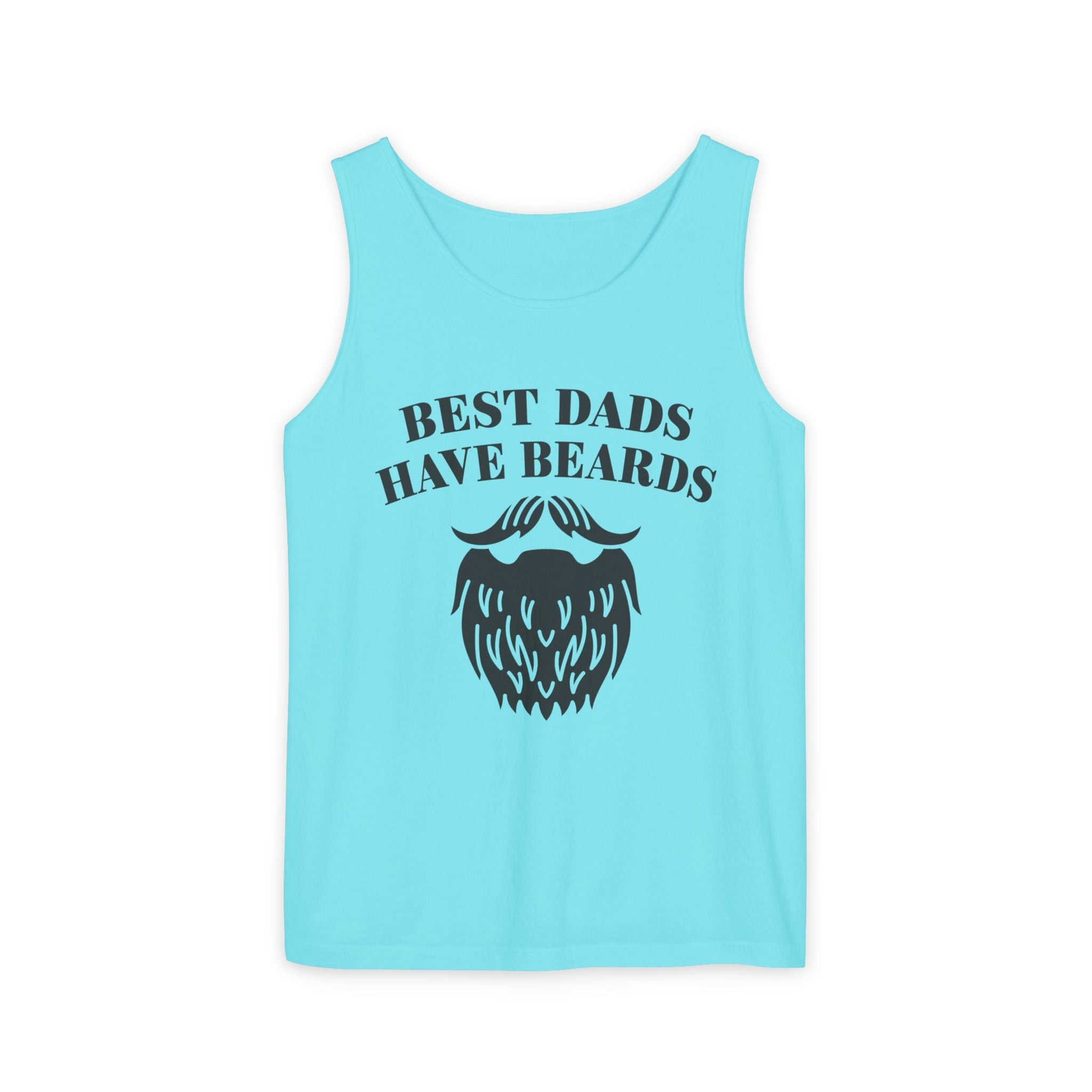 Dad Tank Top - Best Dads Have Beards | Tank Top by atgodanddesigns
