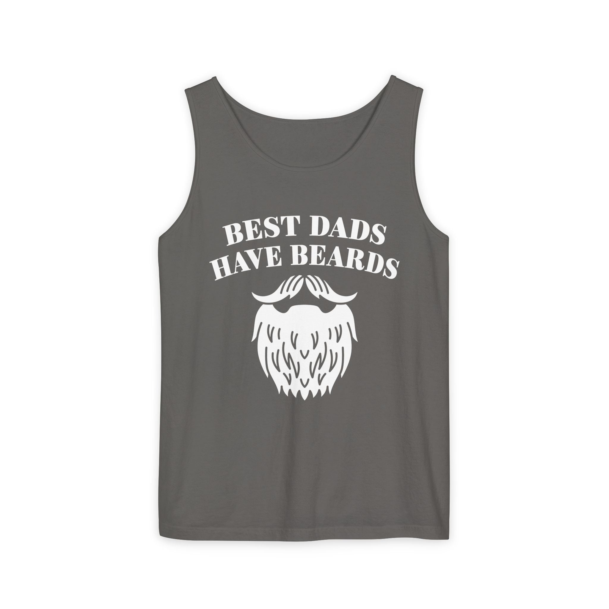Dad Tank Top - Best Dads Have Beards | Tank Top by atgodanddesigns