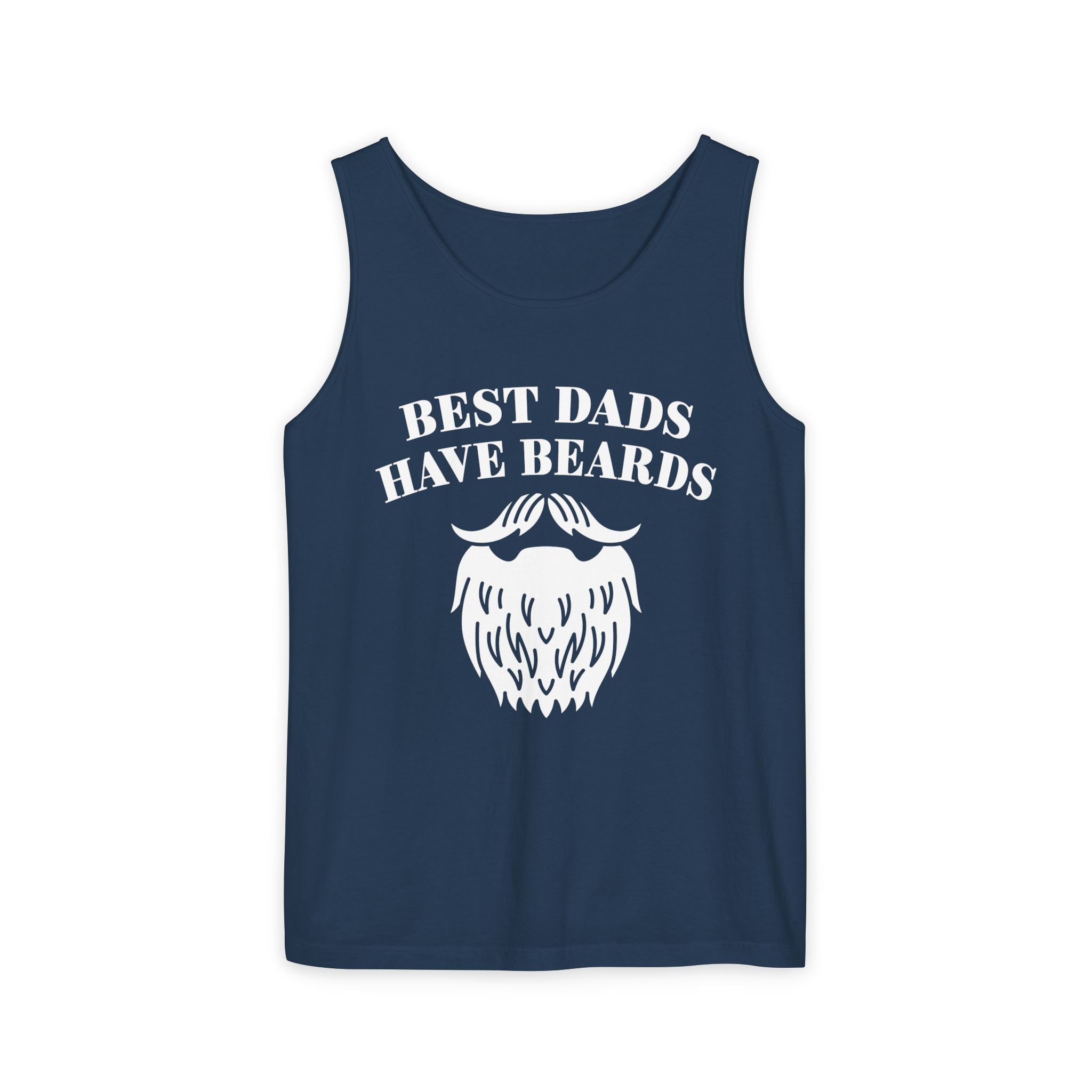Dad Tank Top - Best Dads Have Beards | Tank Top by atgodanddesigns