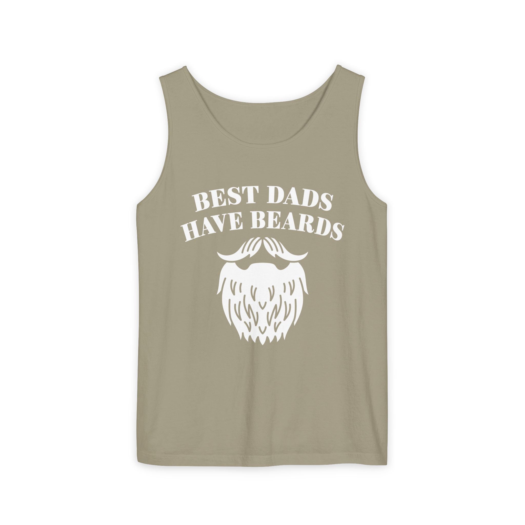 Dad Tank Top - Best Dads Have Beards | Tank Top by atgodanddesigns