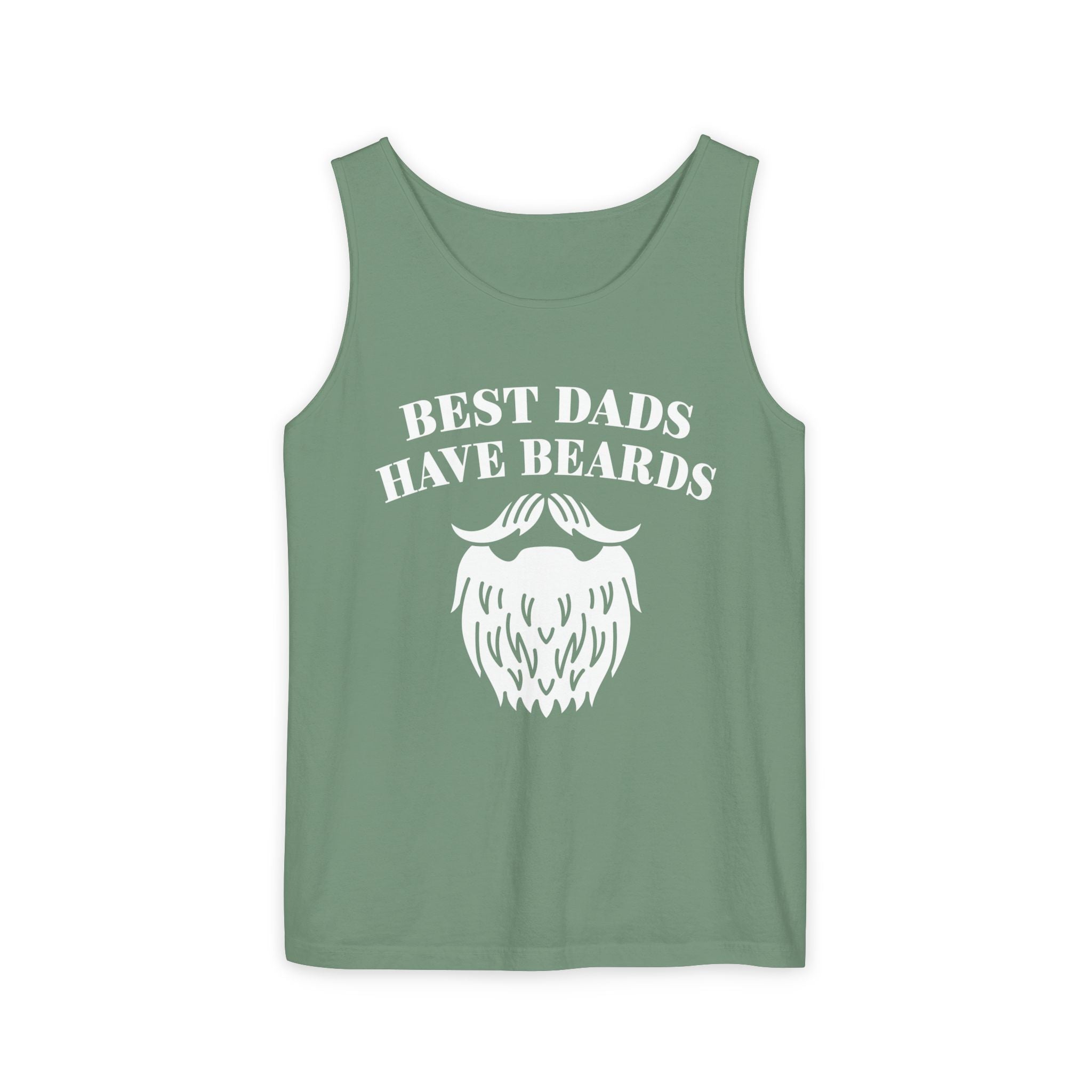 Dad Tank Top - Best Dads Have Beards | Tank Top by atgodanddesigns