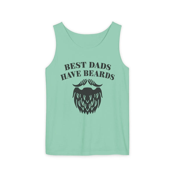 Dad Tank Top - Best Dads Have Beards | Tank Top by atgodanddesigns
