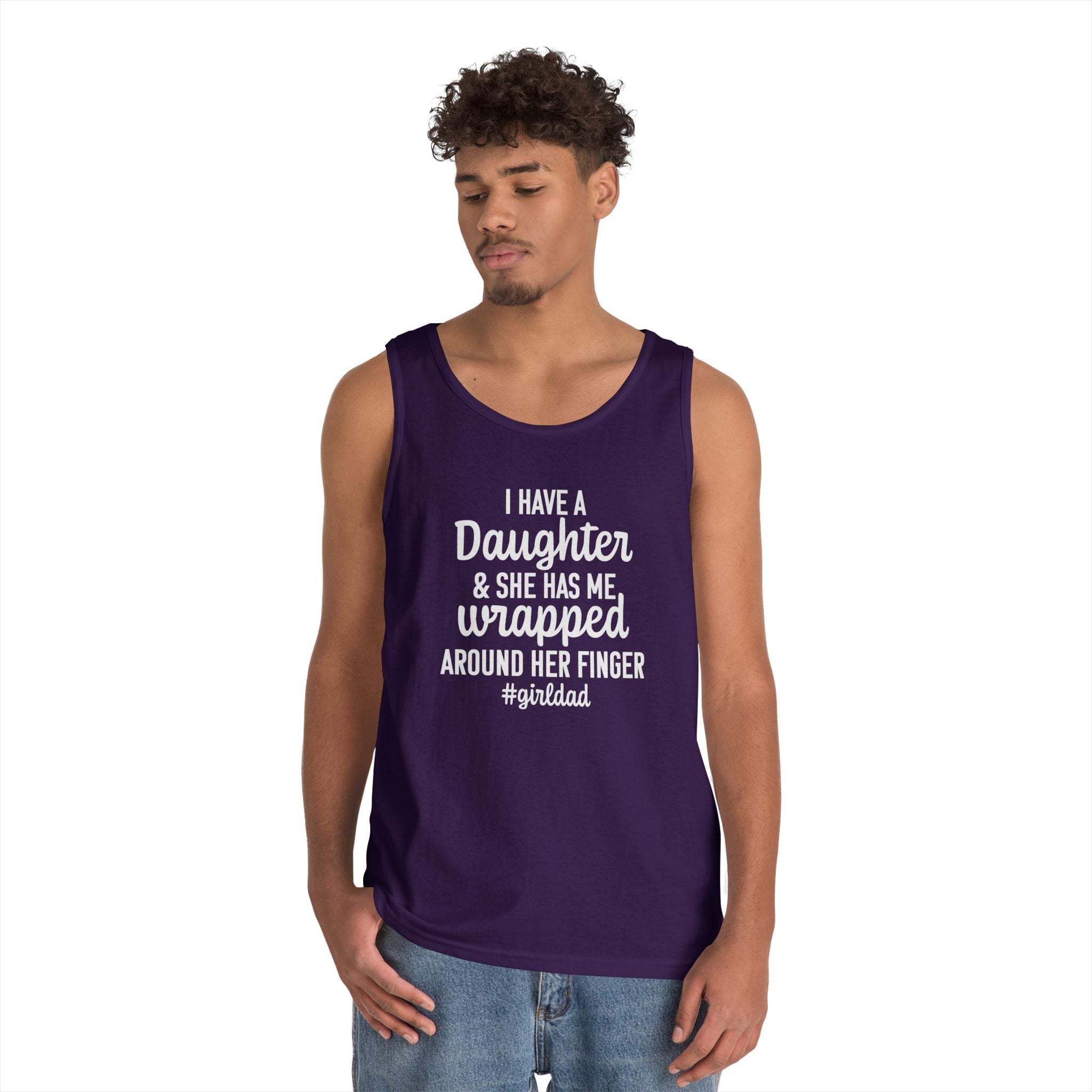 Dad Tank Top - I Have A Daughter | Tank Top by atgodanddesigns