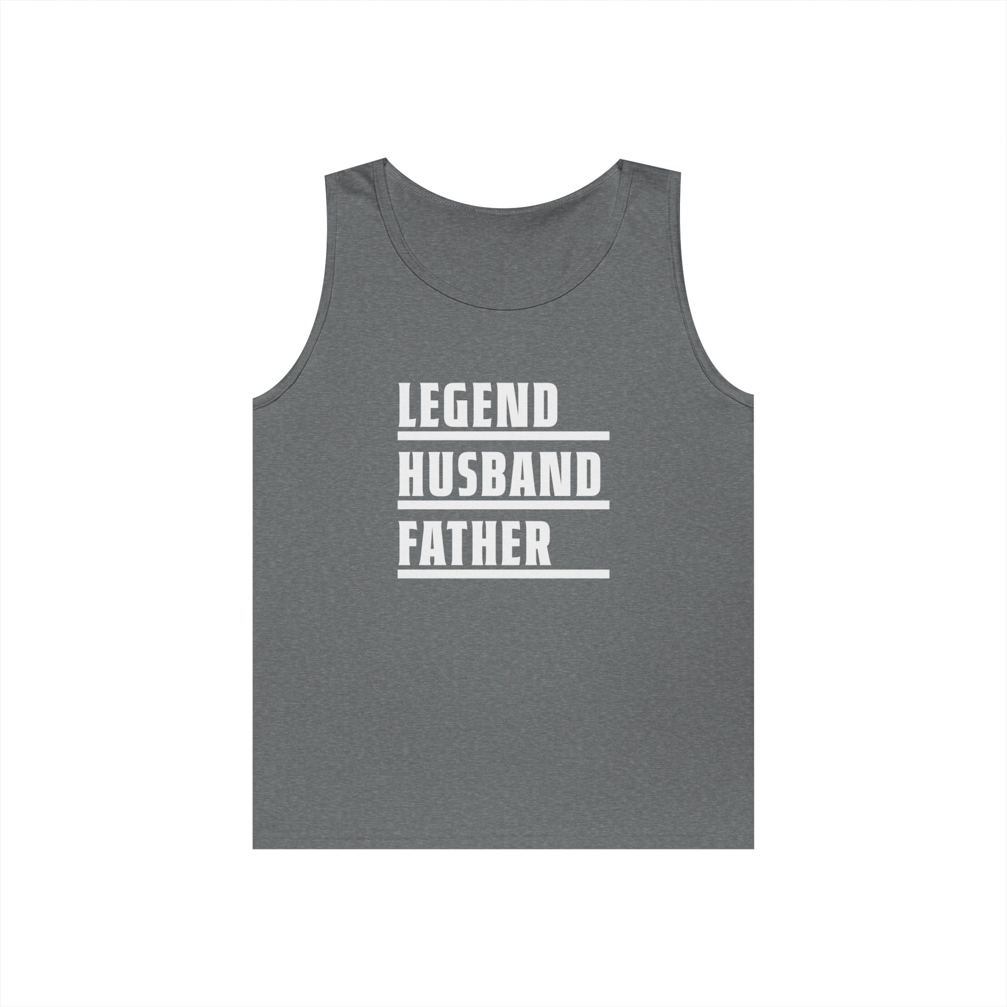 Dad Tank Top - Legend Husband Father | Tank Top by atgodanddesigns