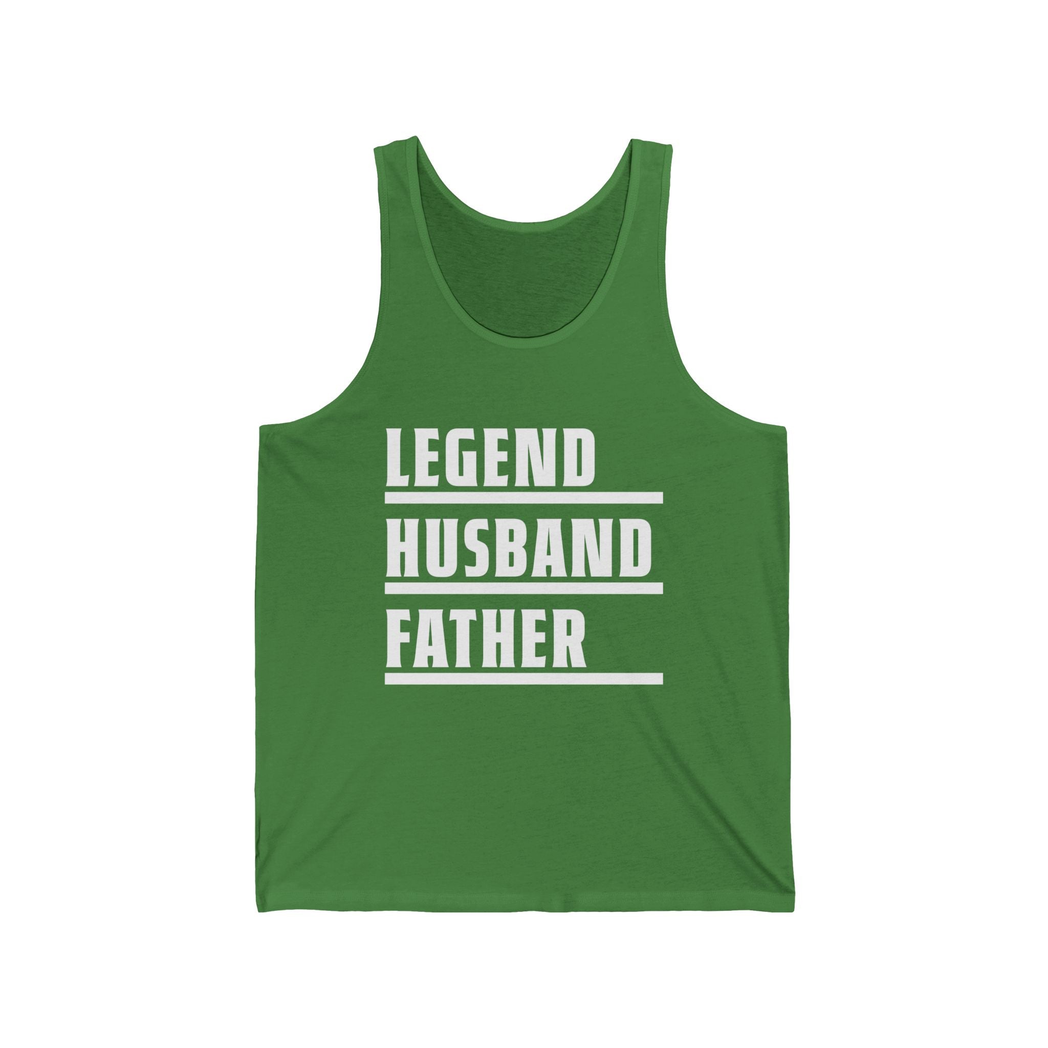 Dad Tank Top - Legend Husband Father | Tank Top by atgodanddesigns
