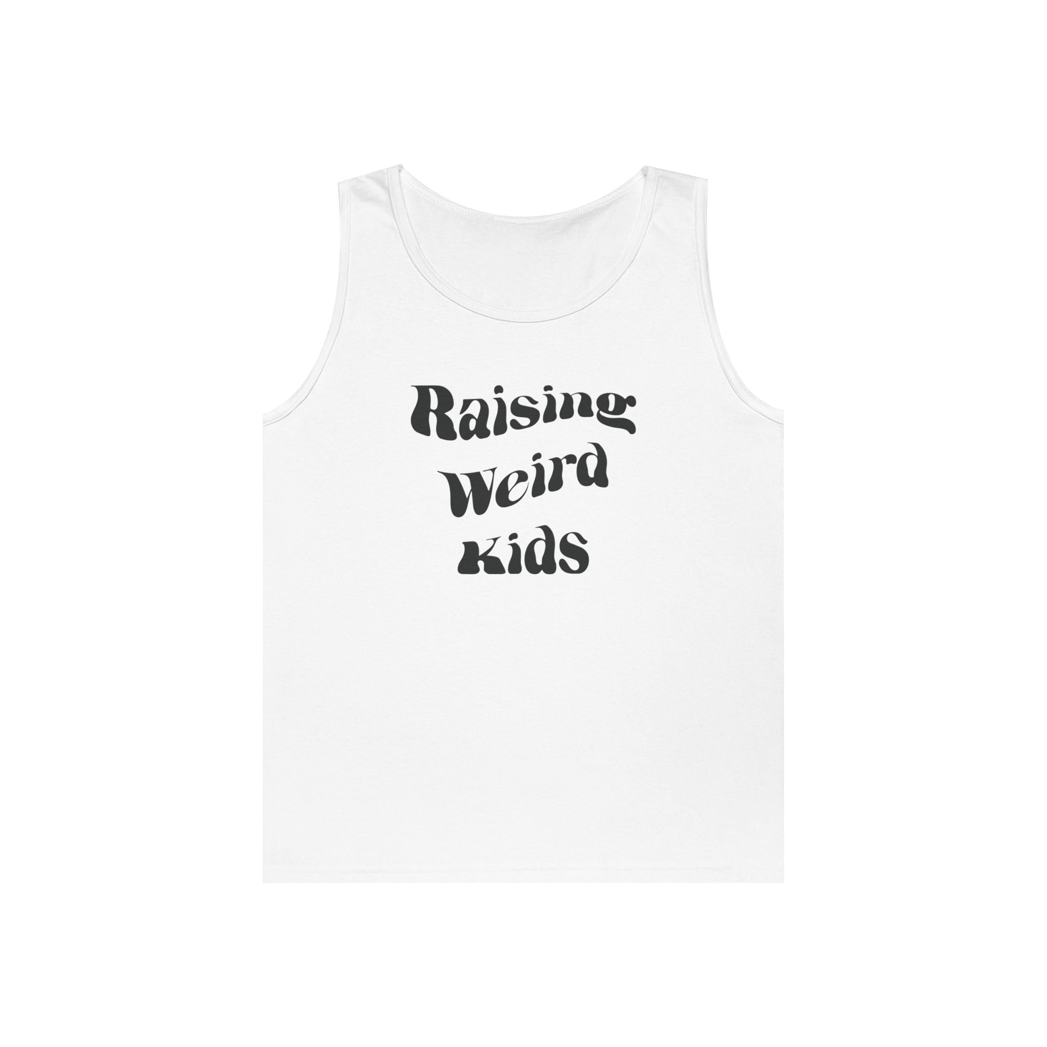 Dad Tank Top - Raising Weird Kids | Tank Top by atgodanddesigns