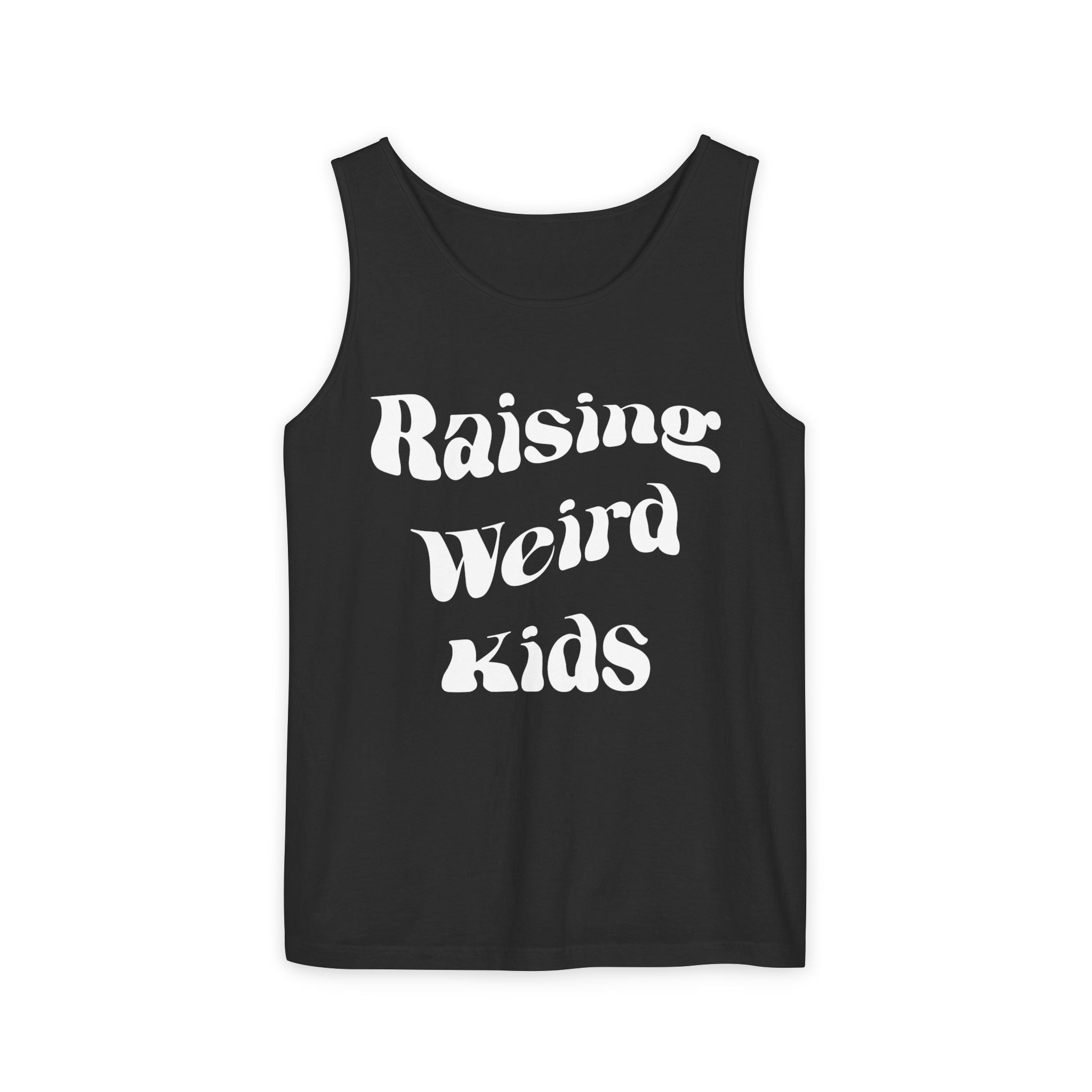 Dad Tank Top - Raising Weird Kids | Tank Top by atgodanddesigns