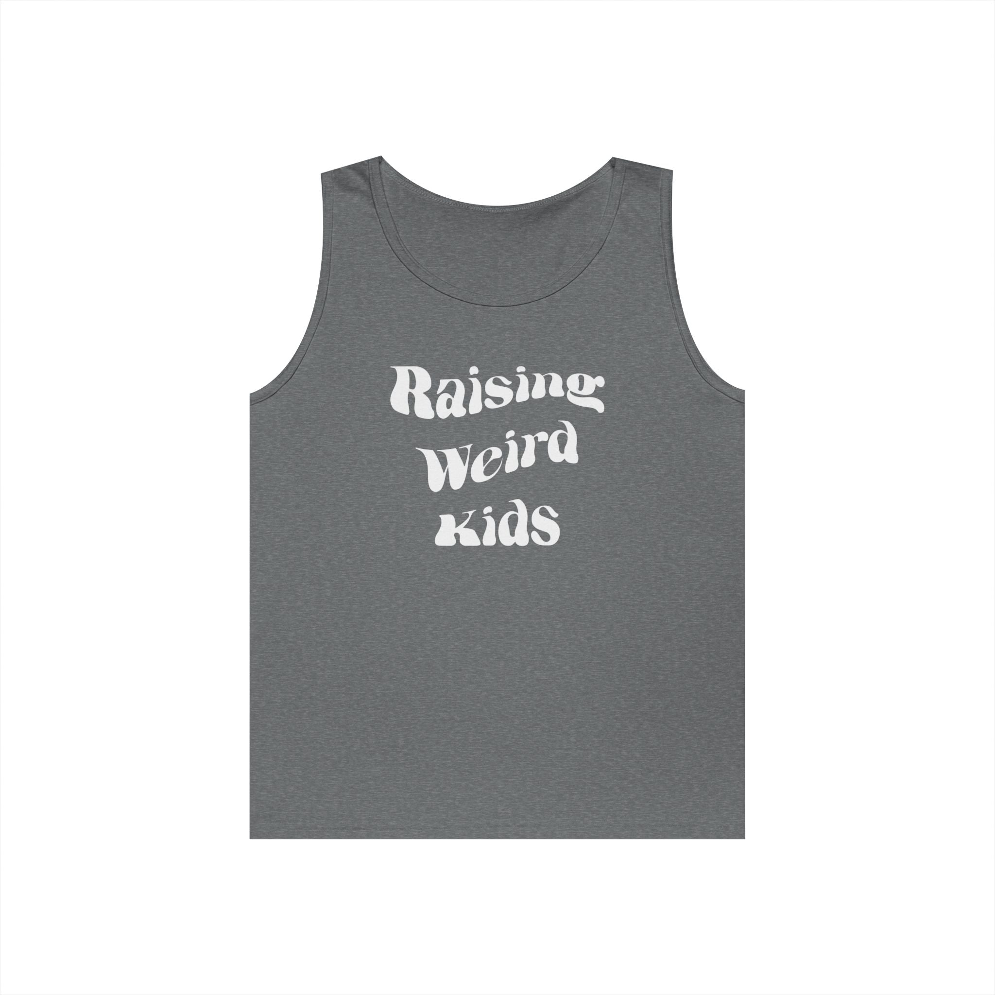Dad Tank Top - Raising Weird Kids | Tank Top by atgodanddesigns