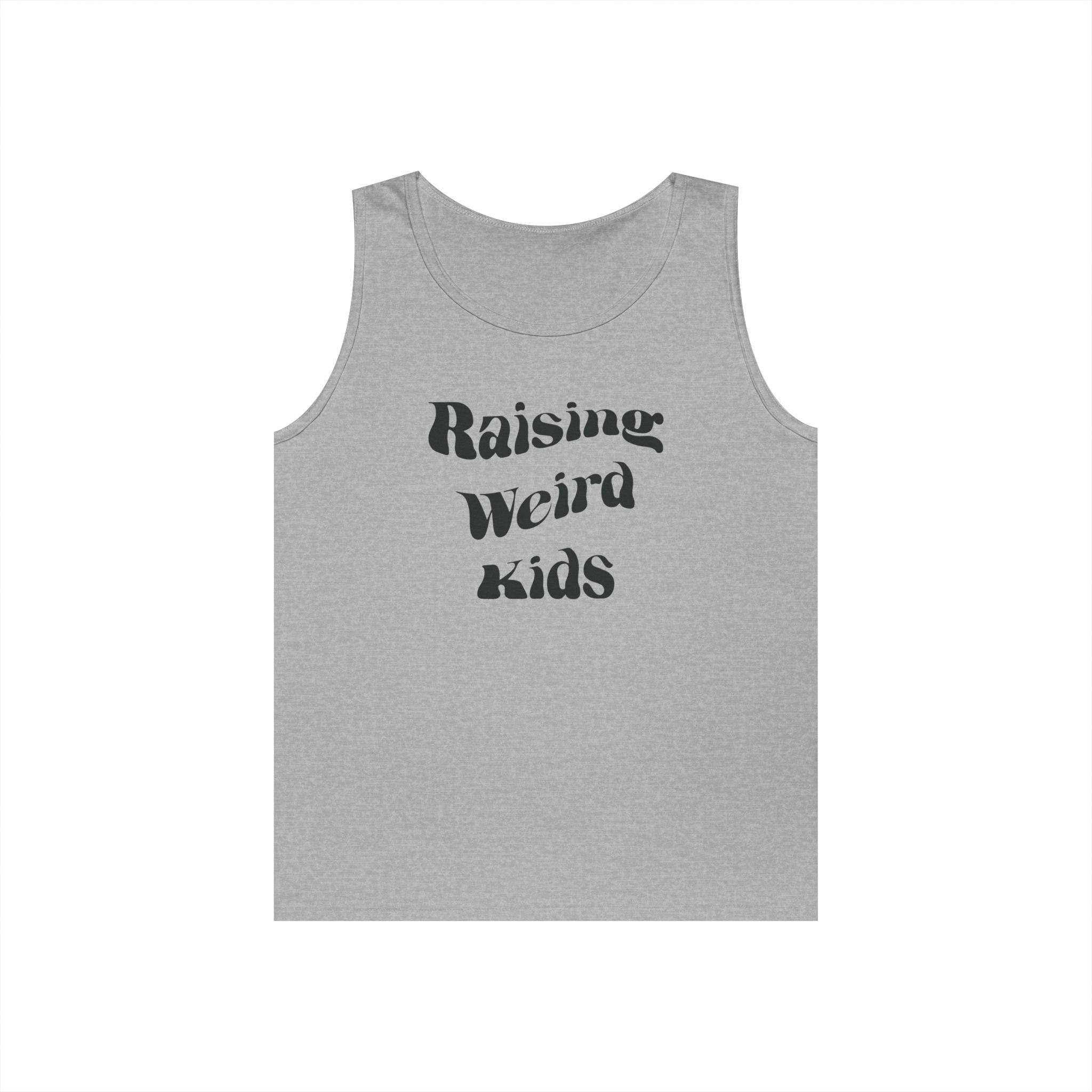 Dad Tank Top - Raising Weird Kids | Tank Top by atgodanddesigns