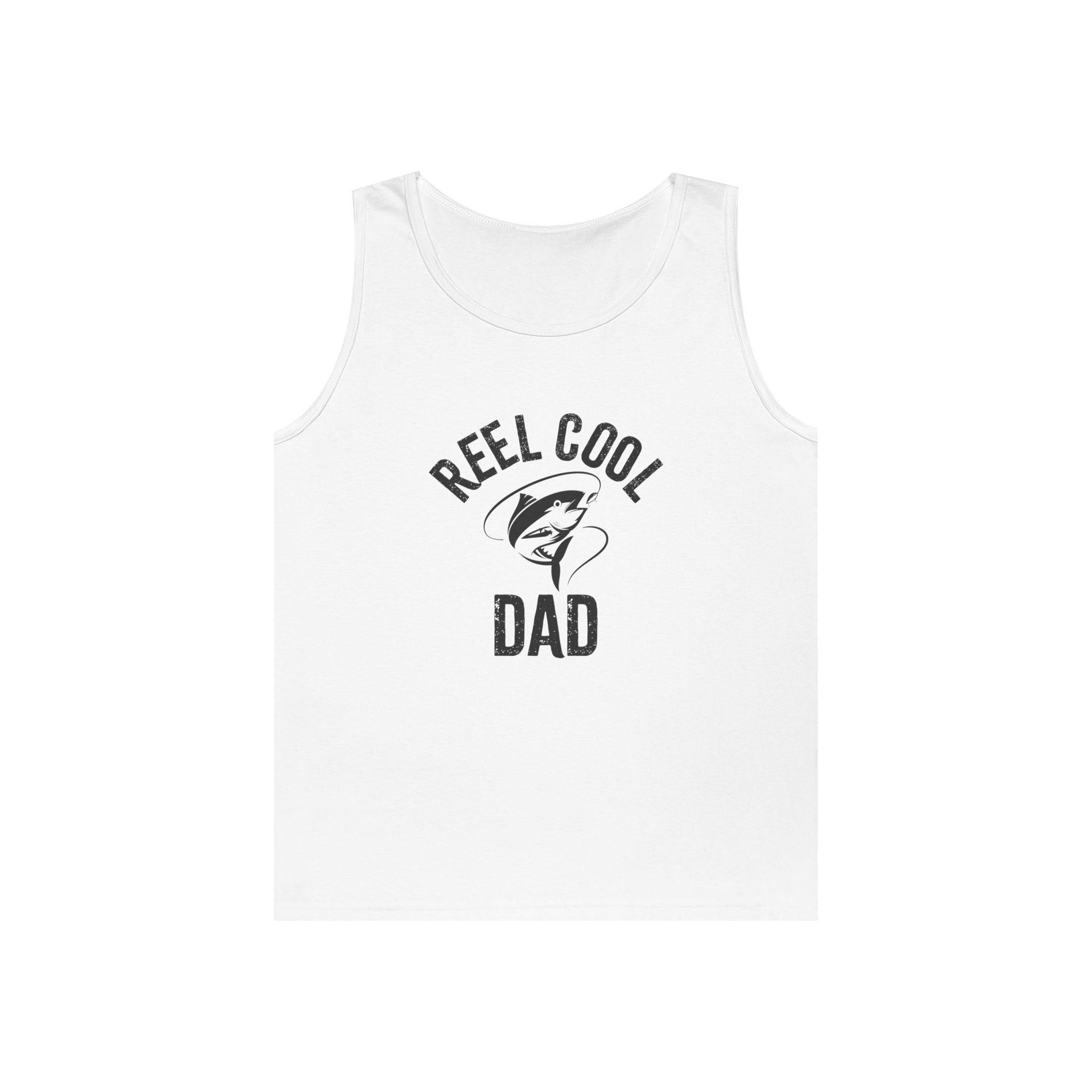 Dad Tank Top - Reel Cool Dad | Tank Top by atgodanddesigns