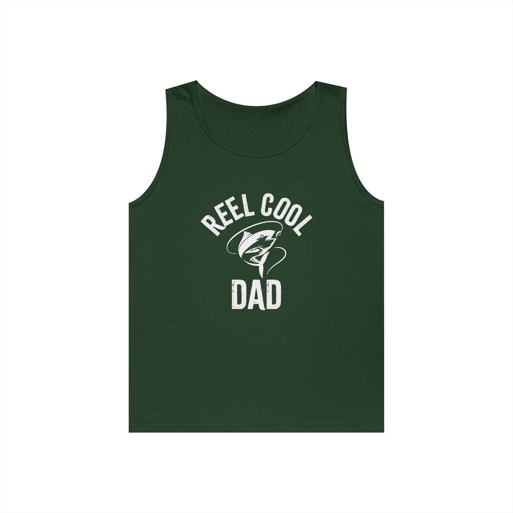 Dad Tank Top - Reel Cool Dad | Tank Top by atgodanddesigns