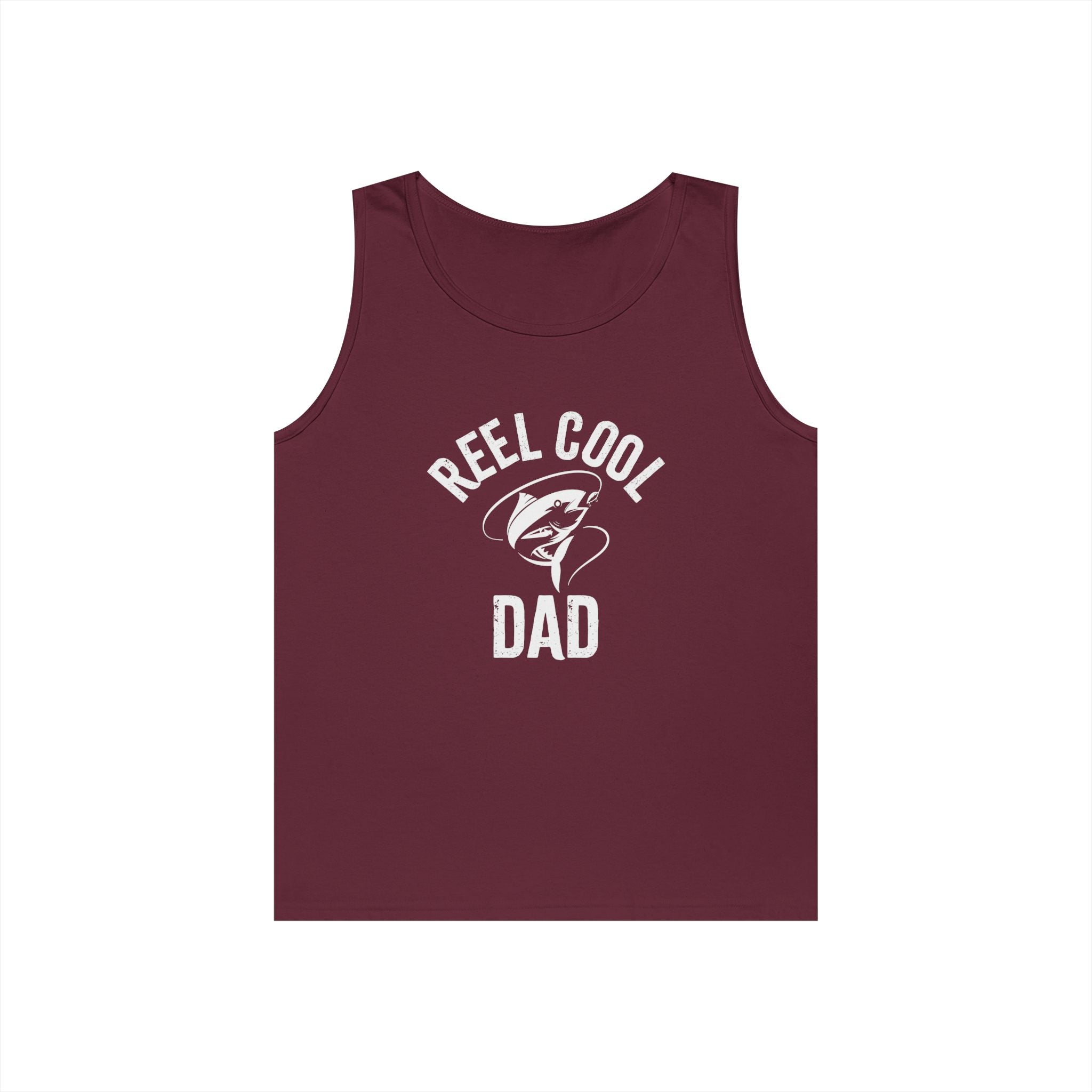 Dad Tank Top - Reel Cool Dad | Tank Top by atgodanddesigns