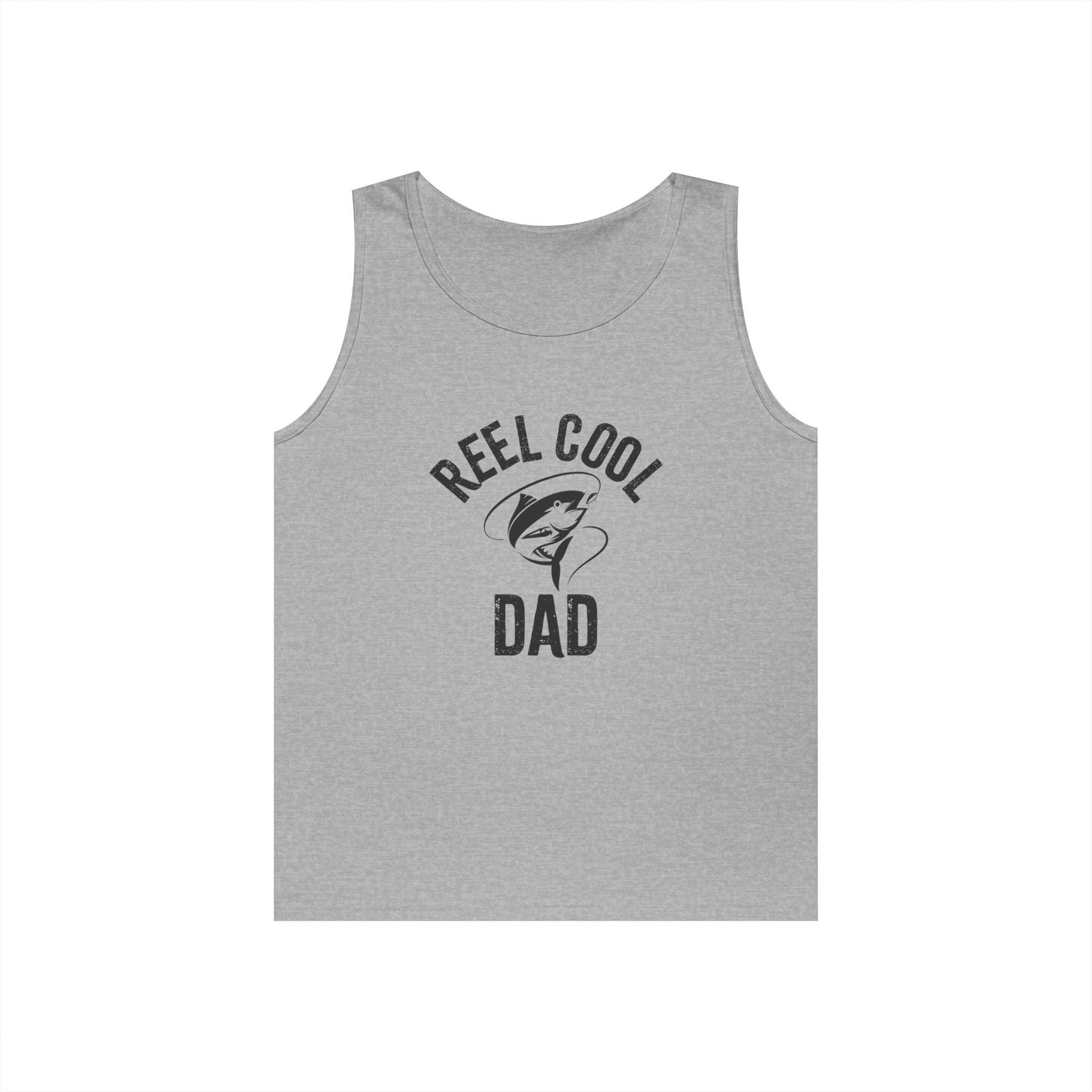 Dad Tank Top - Reel Cool Dad | Tank Top by atgodanddesigns