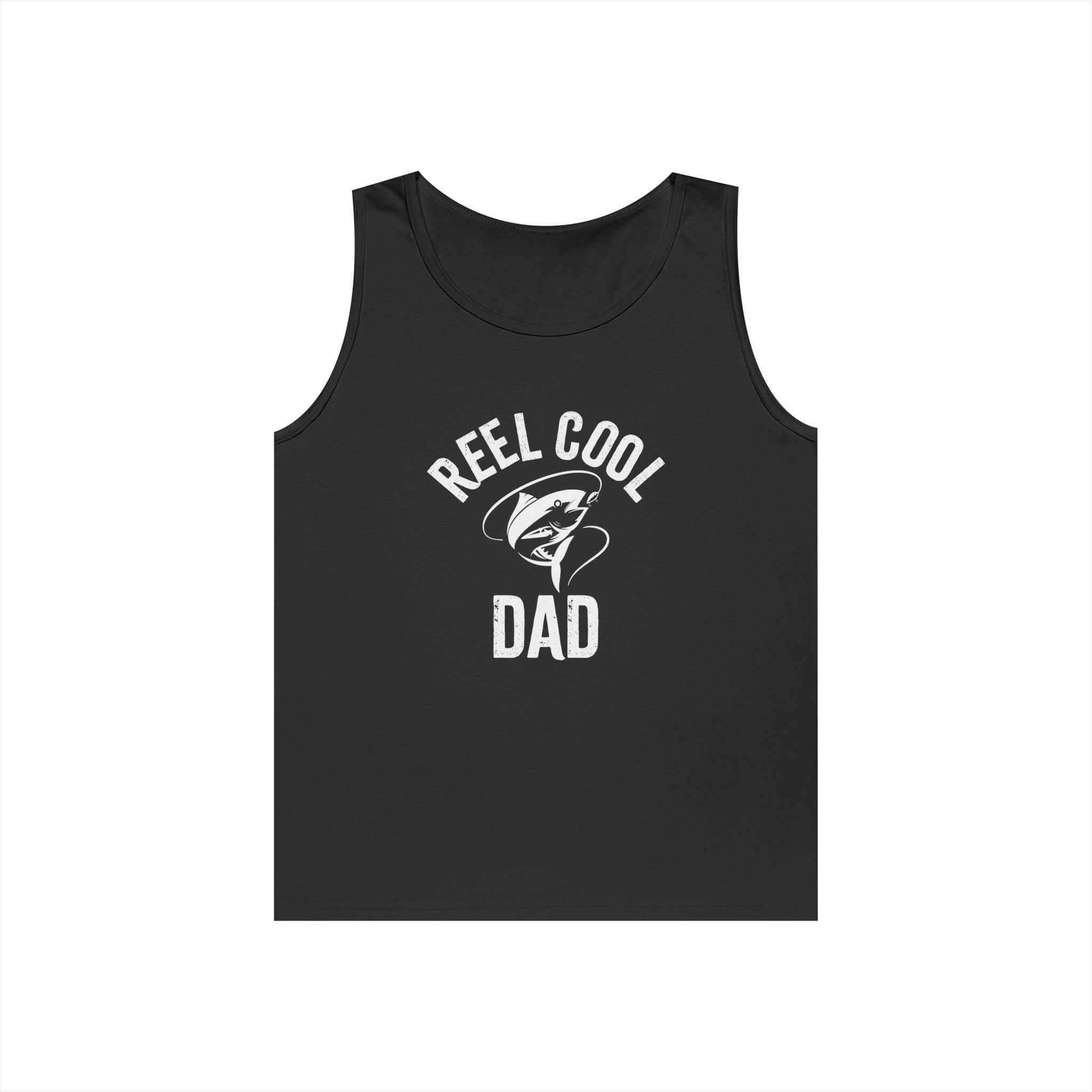 Dad Tank Top - Reel Cool Dad | Tank Top by atgodanddesigns