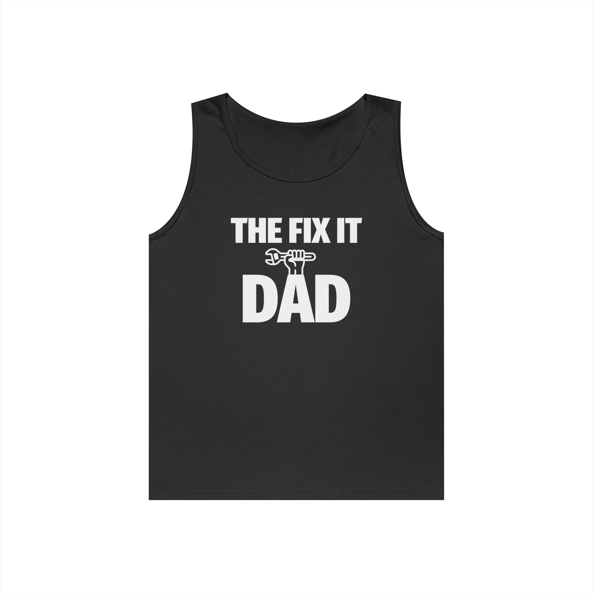 Dad Tank Top - The Fix It Dad | Tank Top by atgodanddesigns